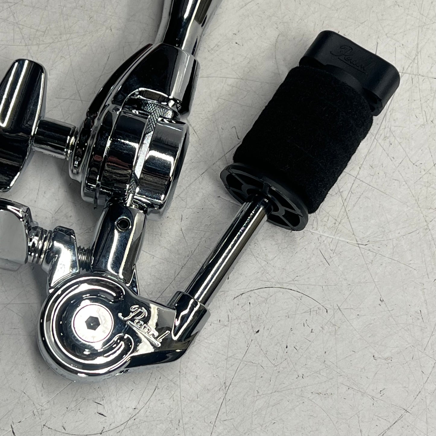 PEARL Short Cymbal Holders For Drum Set Rack 7/8" Diameter Chrome CH-830S