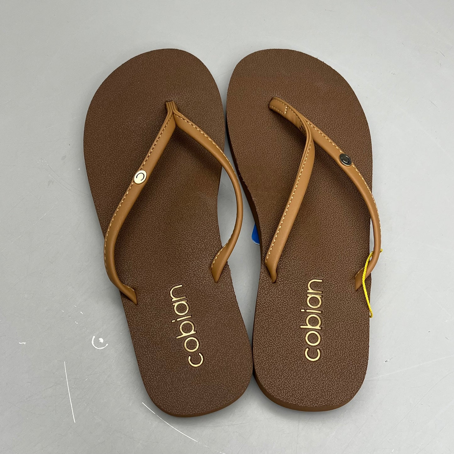 COBIAN Nia's Bounce 2 Synthetic Leather Sandals Women's Sz 8, EU 38.5 Tan NIA25-230-8