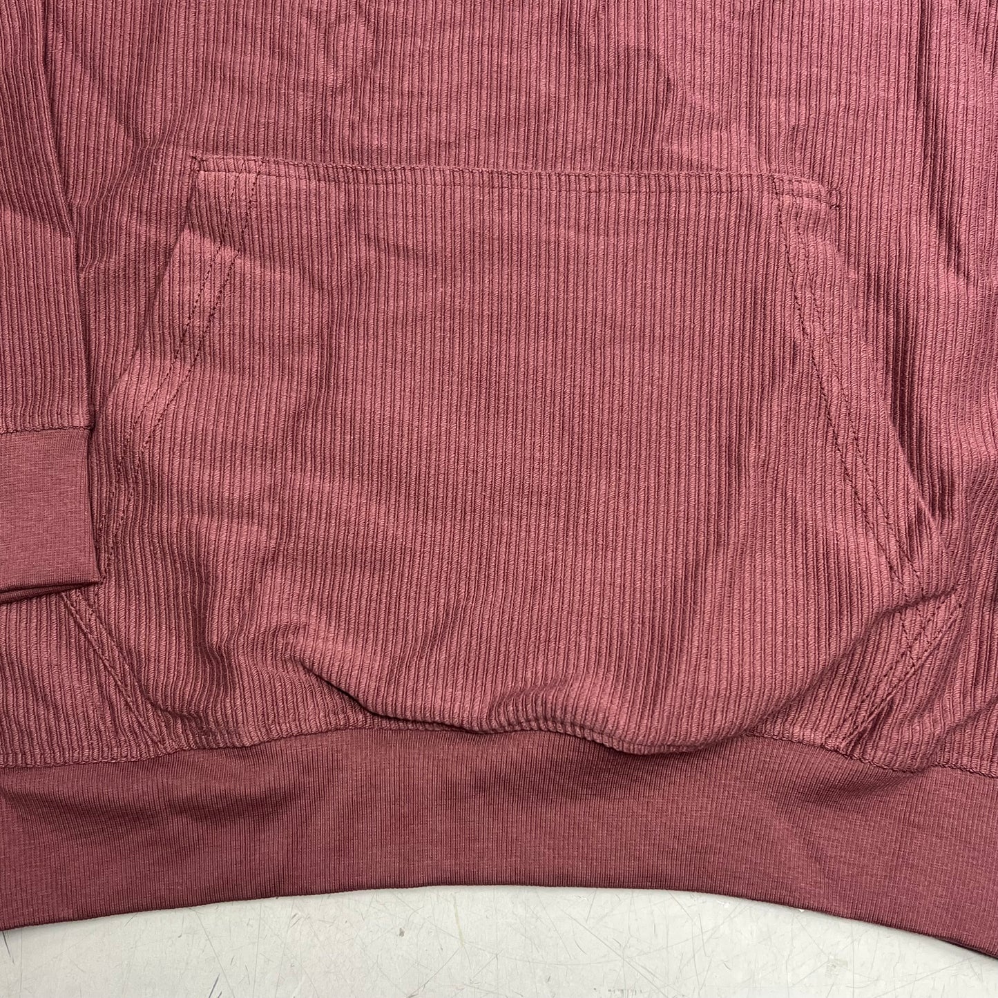 OUTFITTER TRADING CO Juneau Alaska Ribbed Souvenir Hoodie Women's Sz S Maroon