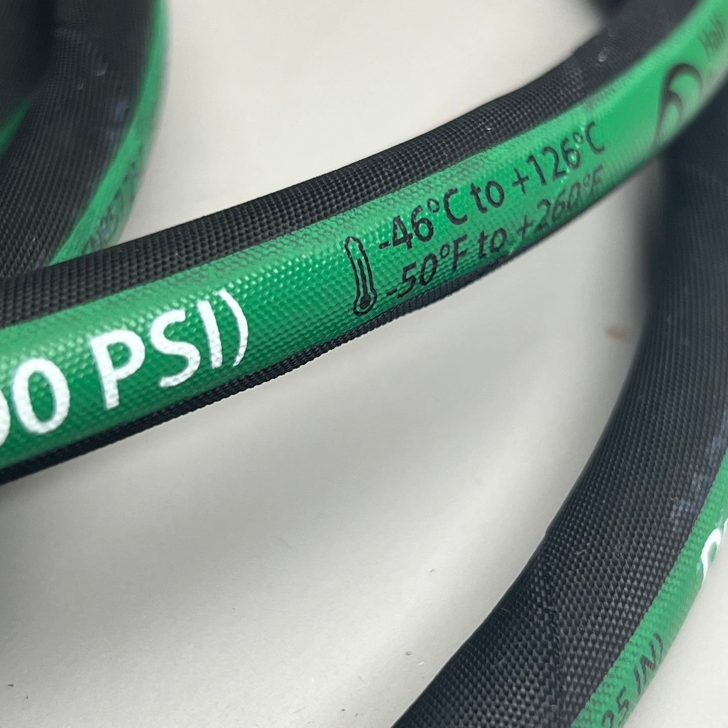 Heritage Plastics Hydraulic Hose (25 FEET) GH781-4 Dura-Tuff .25" 448 Bar 6500 PSI