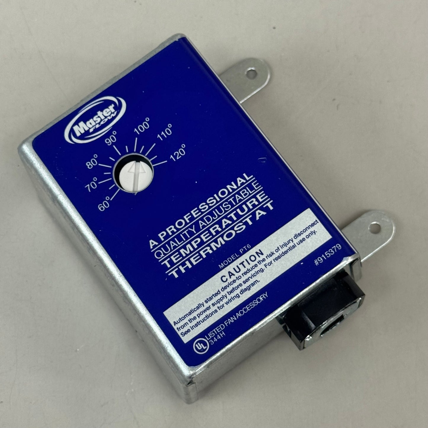 GAF Master Flow Adjustable Thermostat For Power Attic Vents 900321 (New Other)