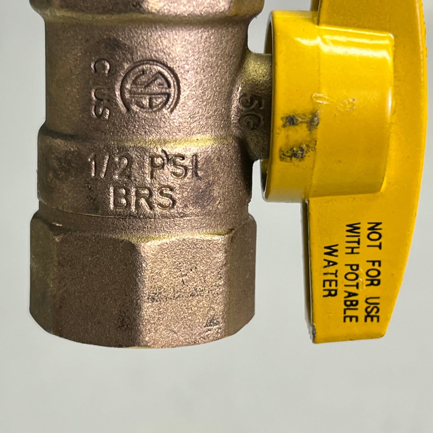 BRASS CRAFT 1/2 PSI BRS Gas Ball Valve