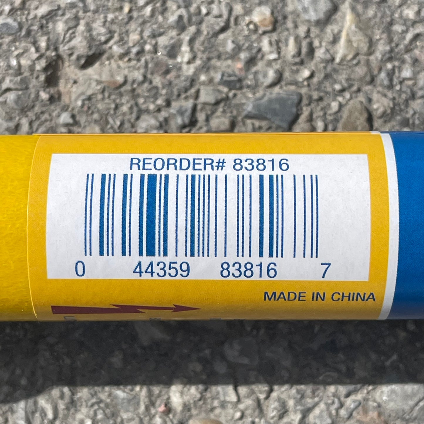 PREMIER Fiberglass Extension Pole, Pro Heavy Duty Push Button 8‘-16’ Yellow