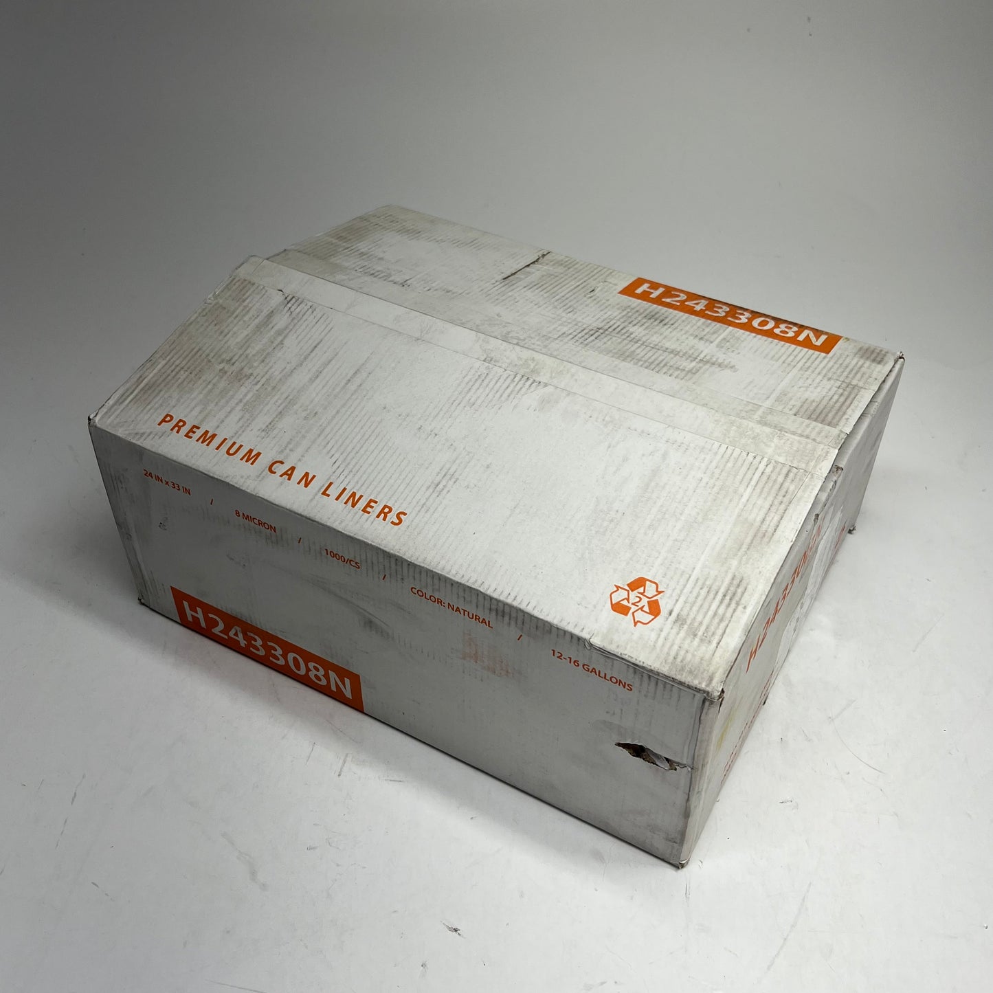 COGENT SOLUTIONS & SUPPLY (1000 PACK) Gallon Trash Bags 24"x33" Natural 814903.