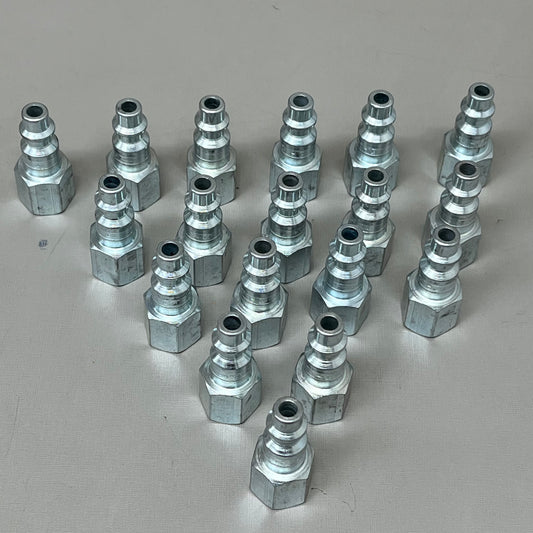 PARKER (18 PACK)Pneumatic Industrial Interchange Steel Nipples Female Thread H3C