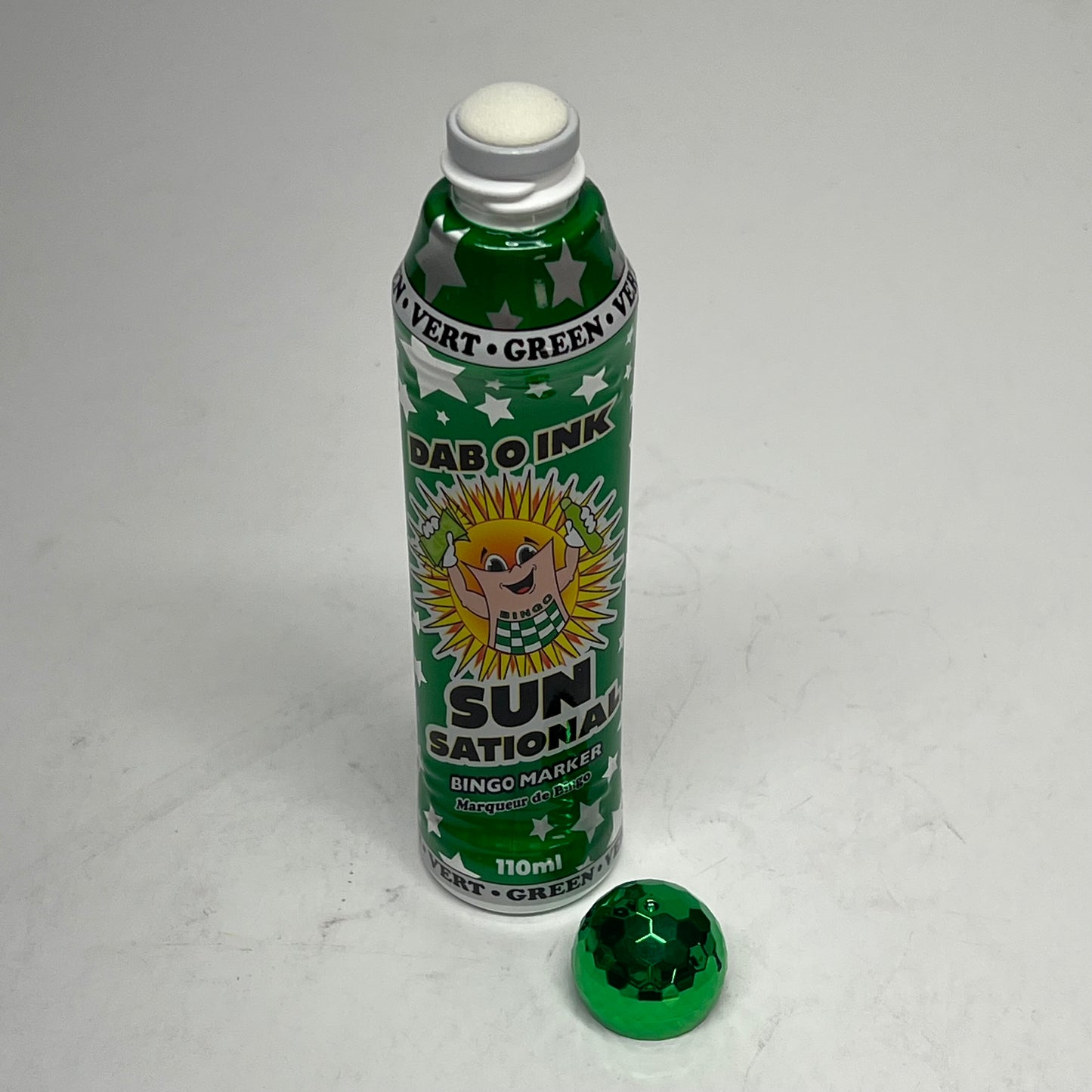 DAB O INK (12 PACK) Sun Sational Bingo Marker Bright Ink 110ml/4oz Green D26