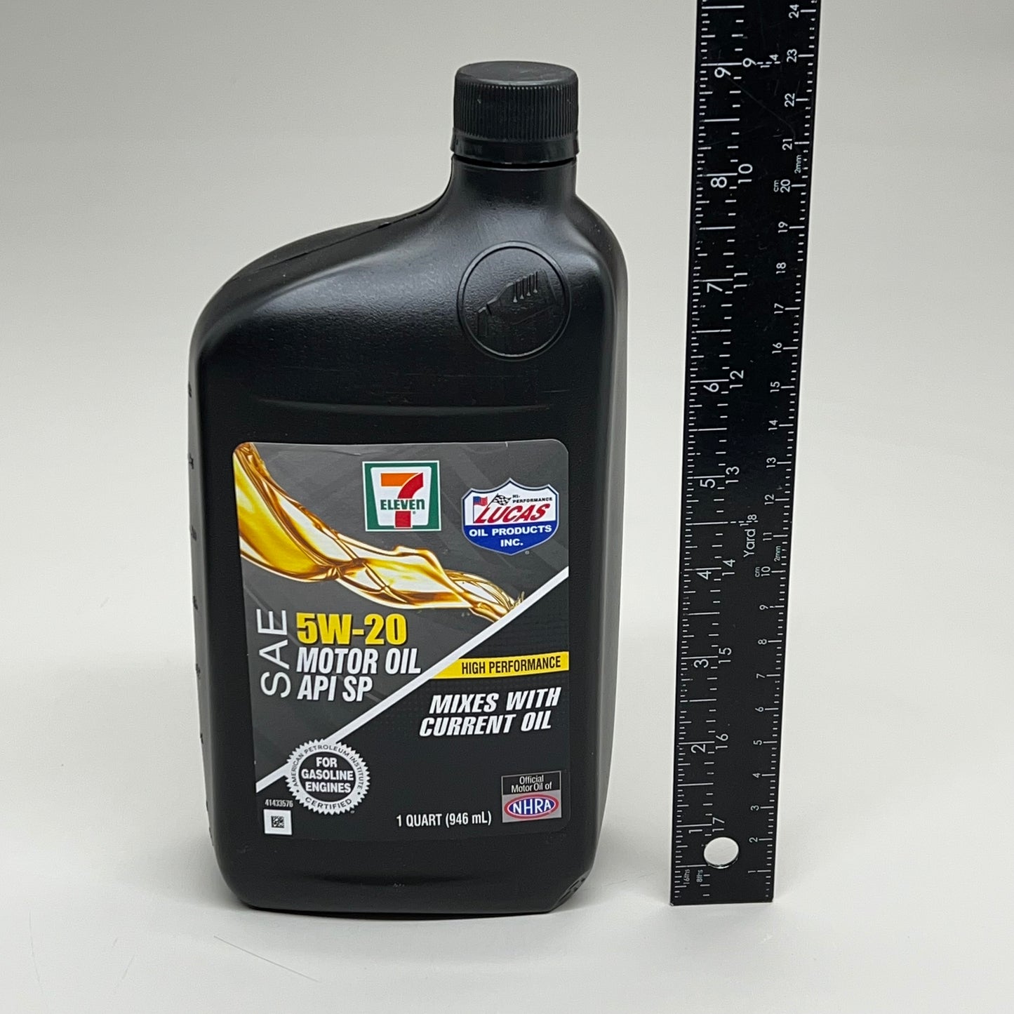 7 ELEVEN (6 PACK) SAE 5W-20 Motor Oil High Performance Gasoline Engines 1qt BB 01/24