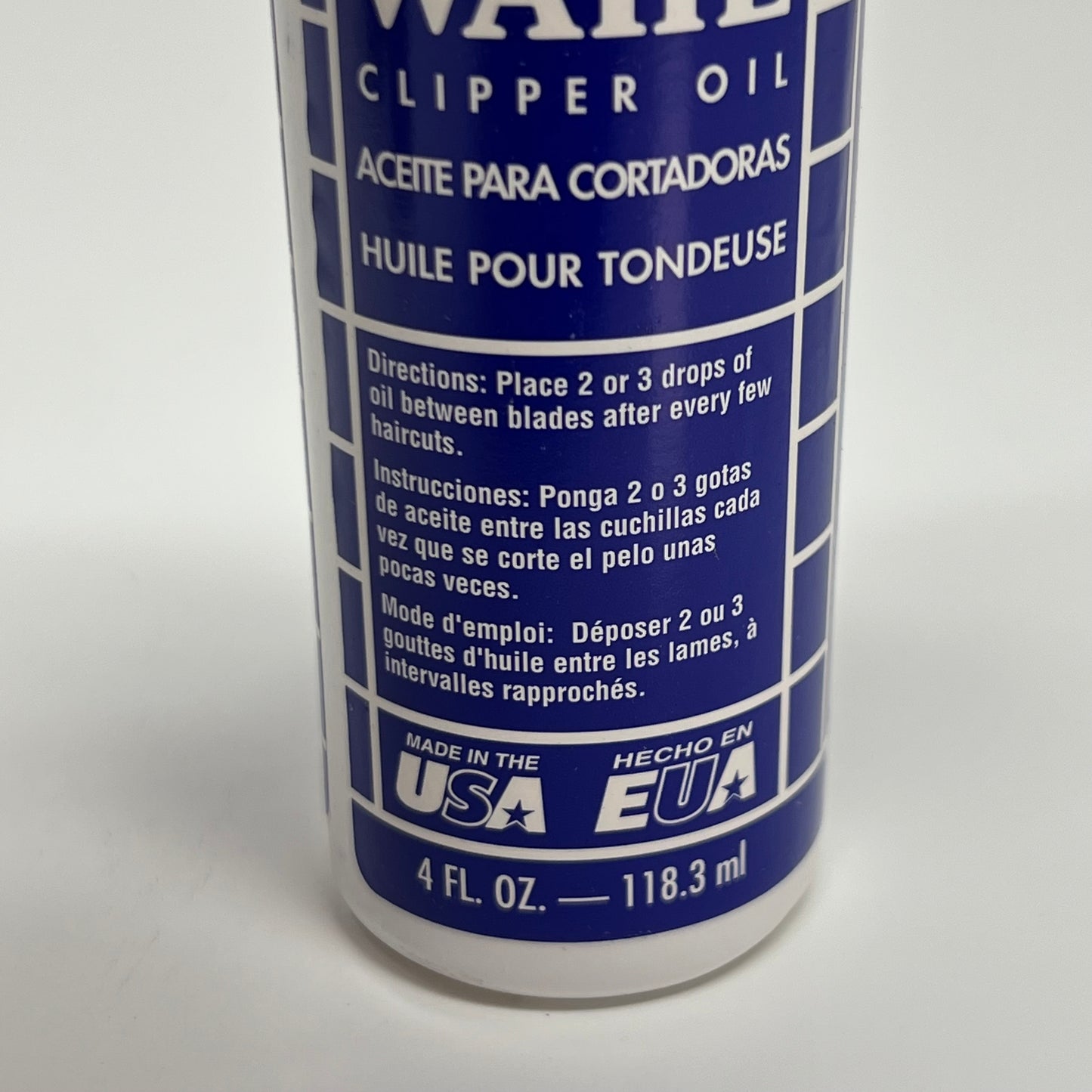 WAHL (4 PACK) Professional Clipper Oil 4 fl oz. 785090