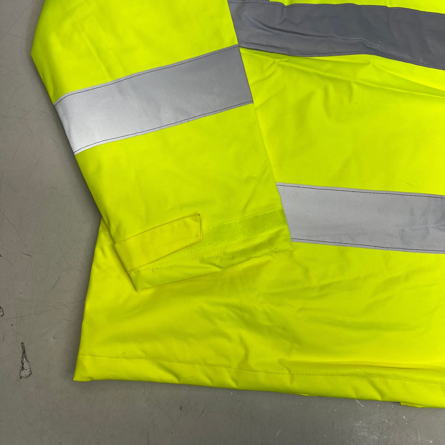 PORTWEST Eco Hi-Viz Winter Jacket/Coat Unisex Sz L Yellow/Reflective EC60