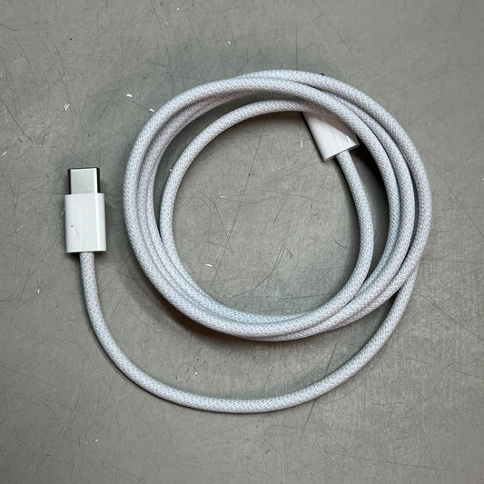 APPLE Two Sided USB-C Woven Charge Cable (1 M) 60 Watt White MQKJ3AM/A (Return)
