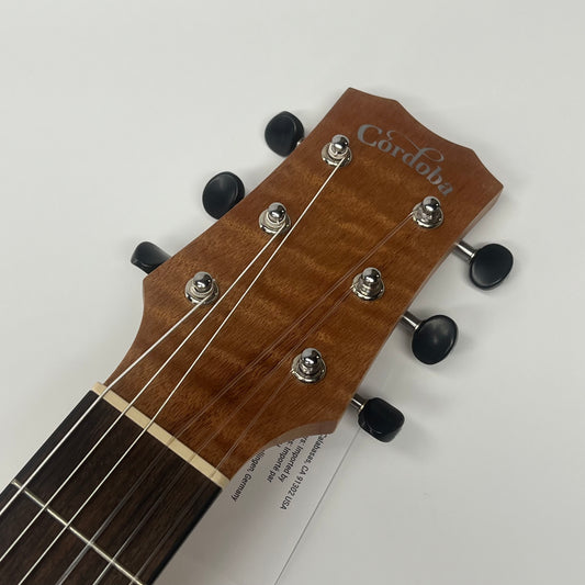CORDOBA Mini Ii Fmh Nylon String Acoustic Guitar 15.62" L Flamed Mahogany