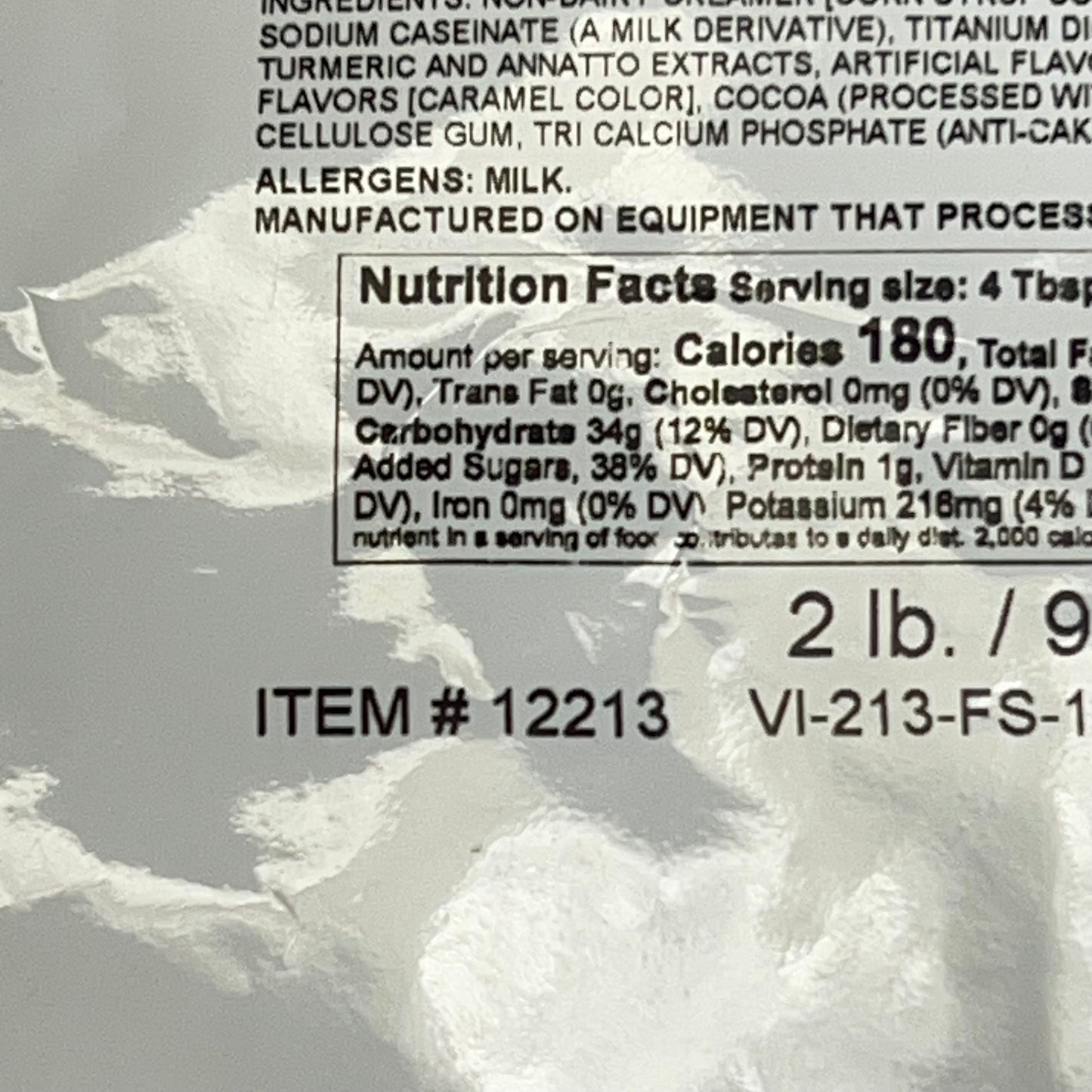 VICTORIAN INN  (2 PACK) White Chocolate Caramel Hot Cappuccino 2lbs BB 12/27