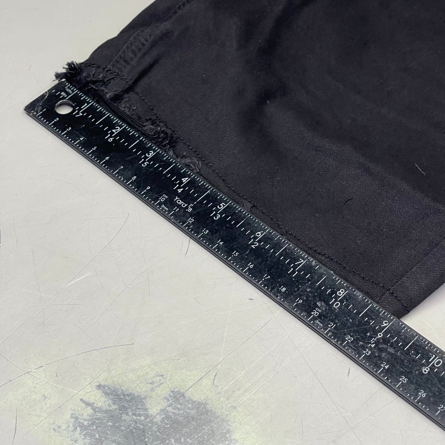 HANDUP APPAREL Jorts 5.5" SMALL Men's Pure Black STRE3249SMAL