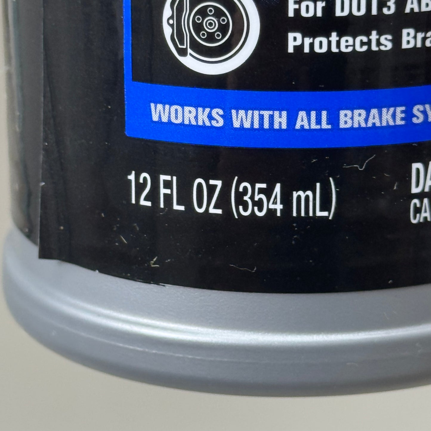 STP (5 PACK) Heavy Duty Brake Fluid Dot 3 Disc or Drum Brake System 12floz 18669