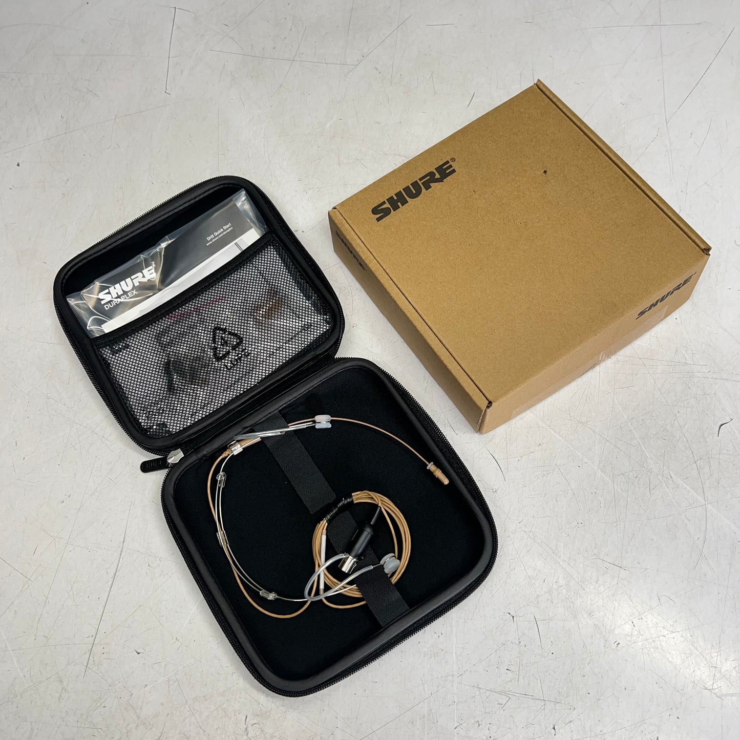 SHURE DHS Microphone Omni/directional Condenser 1.6mm Cable Cocoa DH5C/O-MTQG