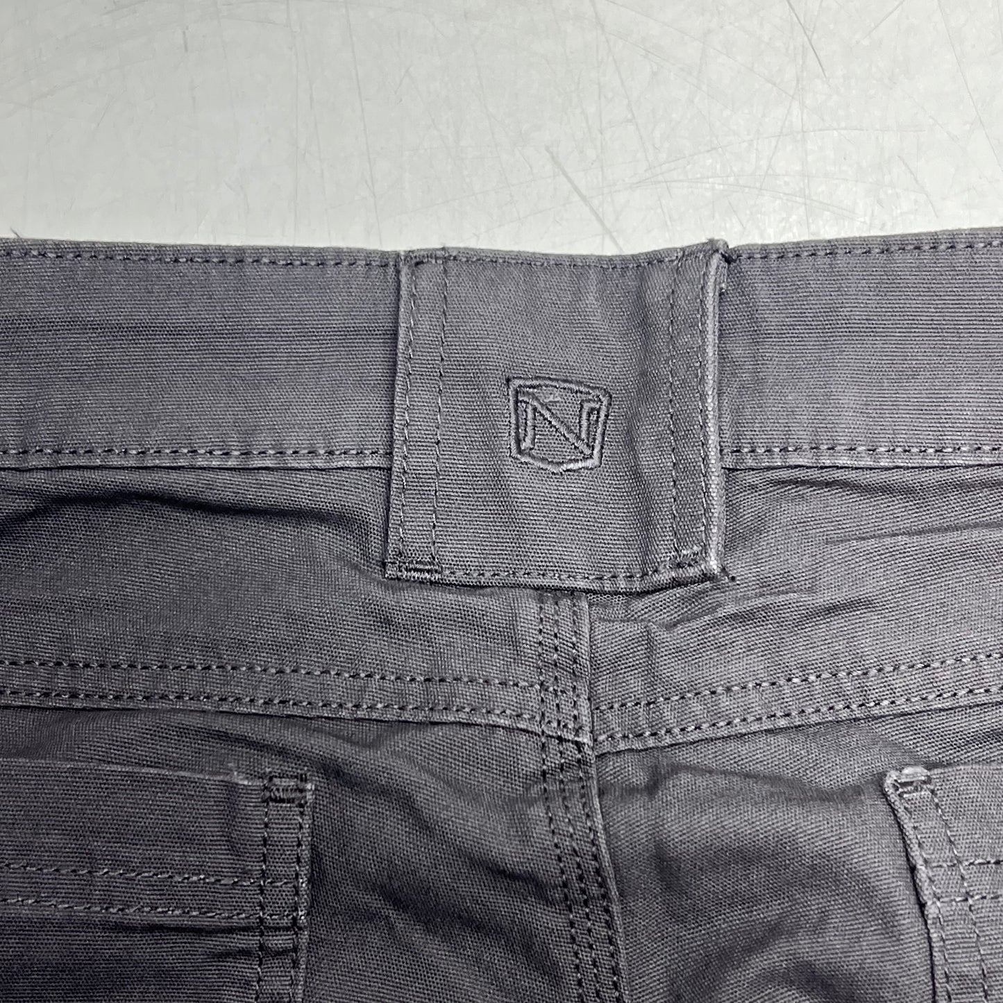 NOBLE OUTFITTERS Flex Stretch Canvas Work Pant Men's Sz 42x34 Asphalt 18425