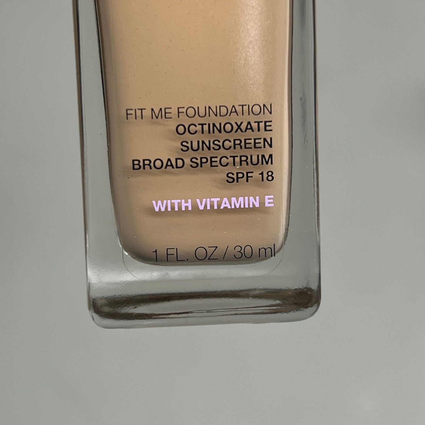 MAYBELLINE(2 PACK) Fit Me Dewy+Smooth Foundation Vitamin E 1 Fl Oz Classic Ivory