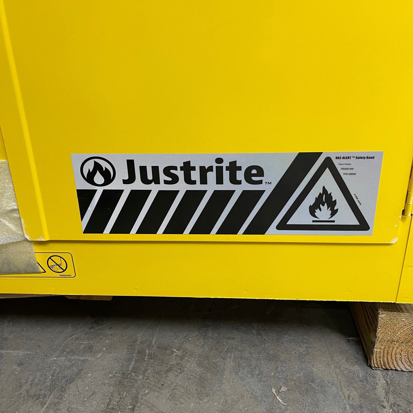 JUSTRITE Sure-Grip EX Flammable Liquid Safety Storage Cabinet 90 Gal 43wx34dx65h 899000