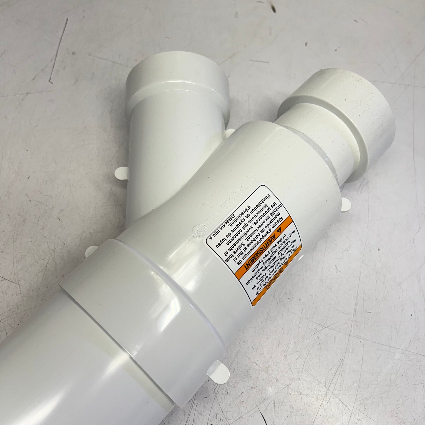 Pvc Concentric Vent Termination Kit 3" White KGAVT0801CVT