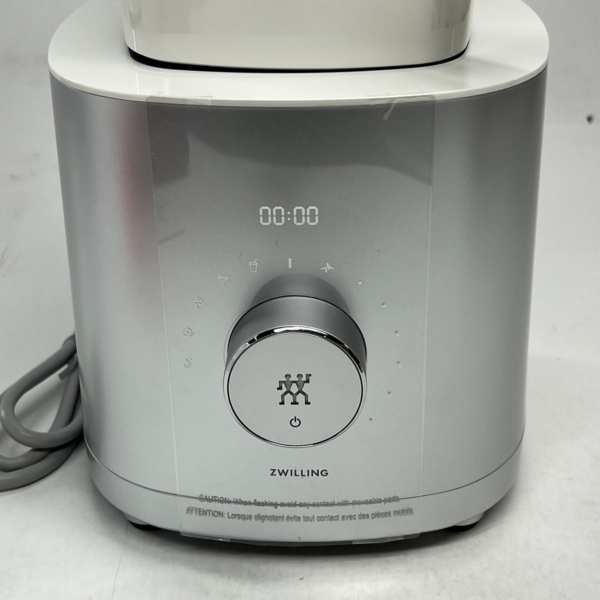ZWILLING ENFINIGY Power Blender 6 Program 64oz 1,400 W Motor Enfinigy Silver