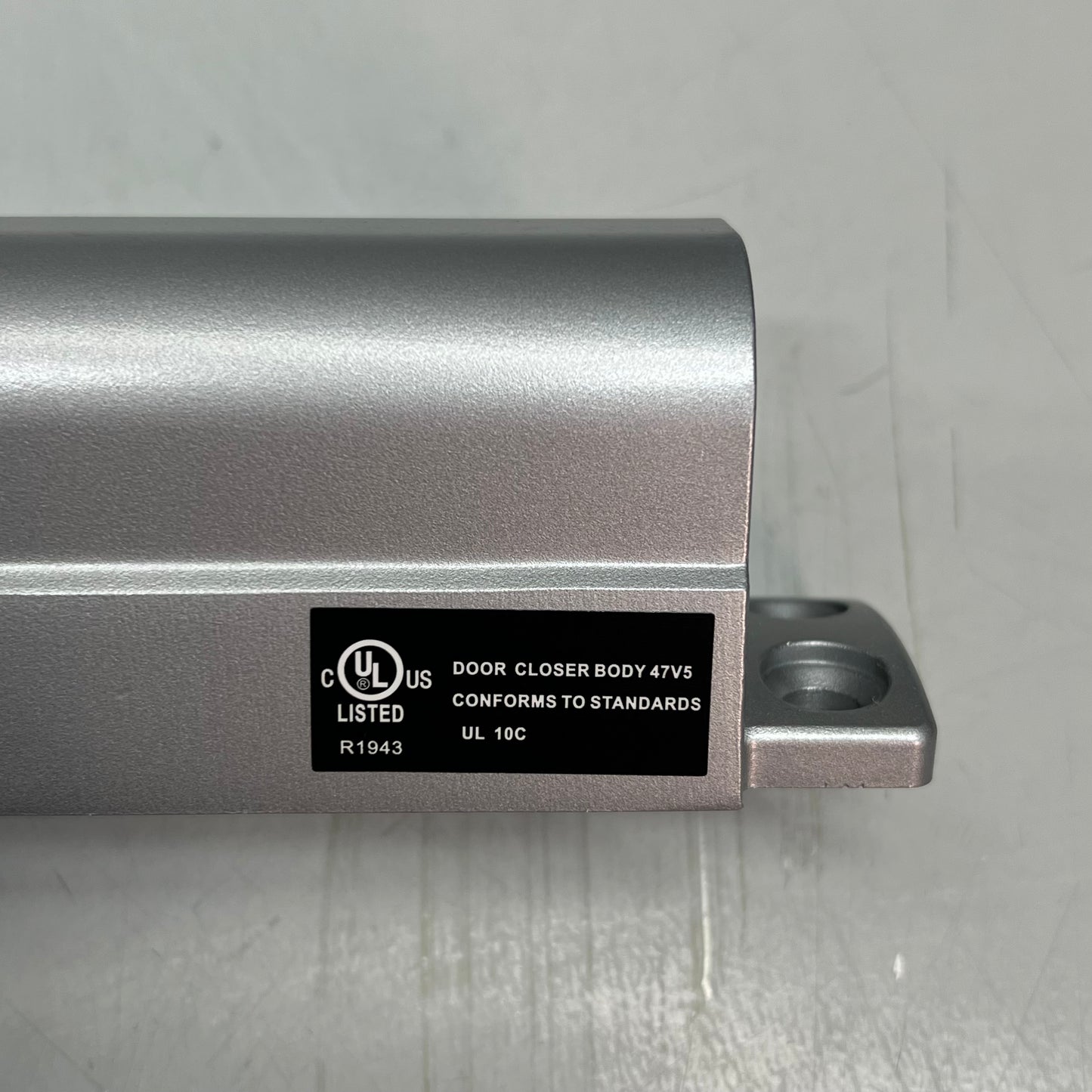 FALCON Gr.1 Door Closer Regular Arm W/ PA Bracket SC81A RW/PA Aluminum 20250218B