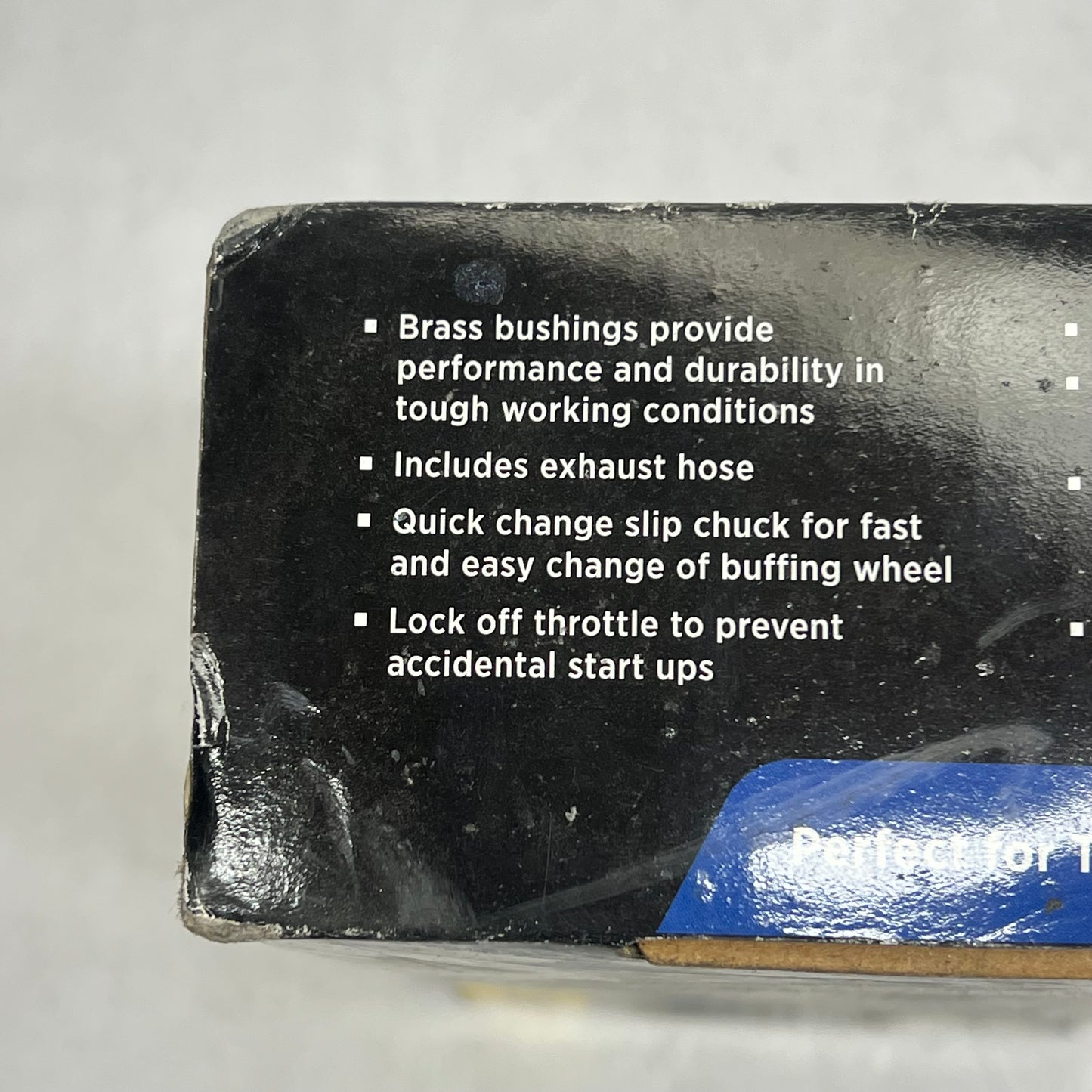 RPG Low Speed Tire Buffer Quick Change Slip Grip 2,800 RPM 158-10873