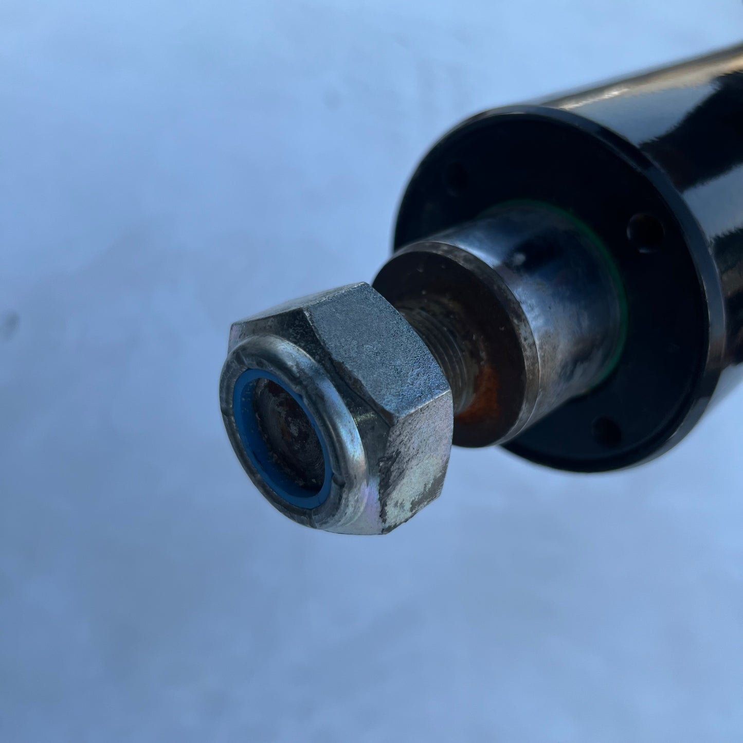 TIPTON Tilting Platform Hydraulic Cylinder Sz 131" L X 3" D Black Cosmetic Damage