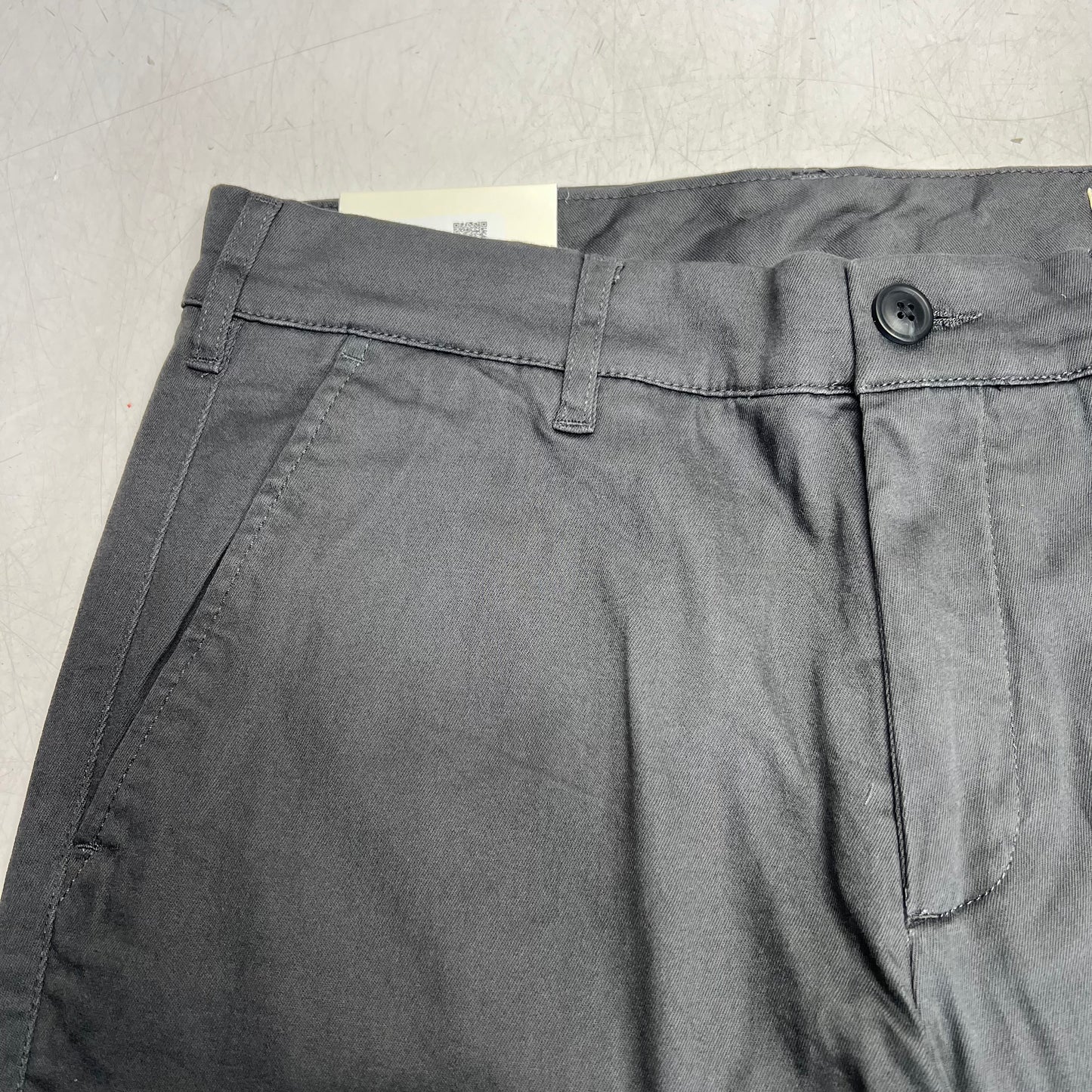 RW & CO Slim-fit Super-stretch Cotton Chino Pant Men's Sz 29x32 Asphalt 486665