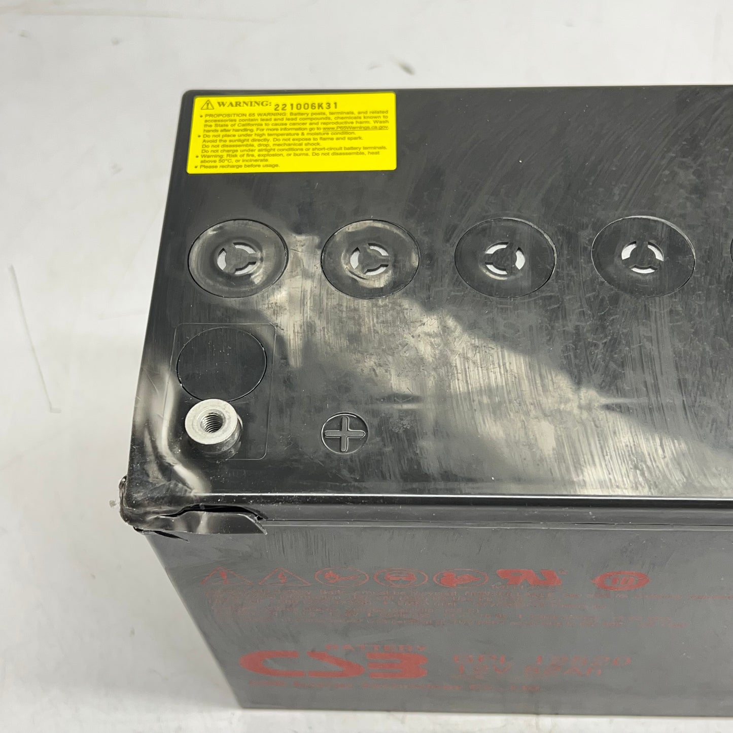 CSB Sealed Lead Acid Battery for Thomas & Betts Emiu-1000-4ld 12V 52Ah GPL 12520