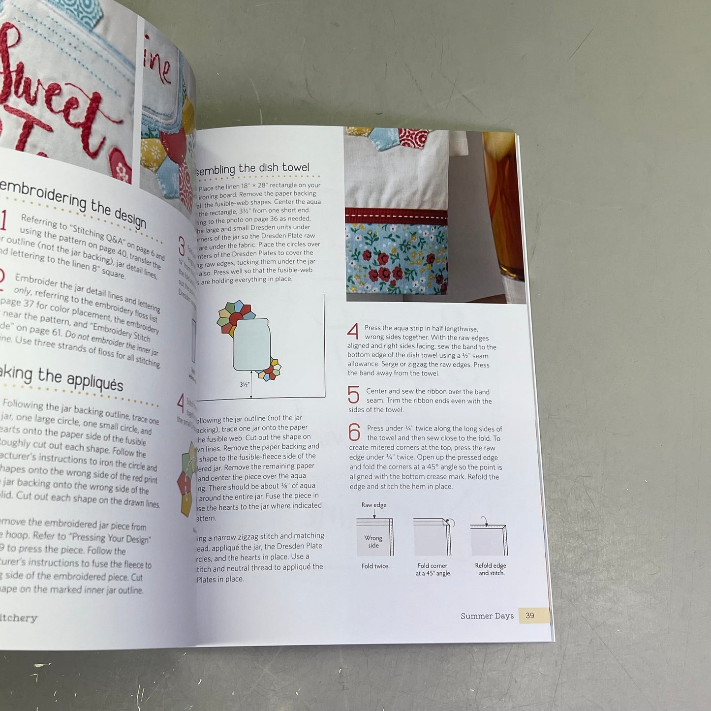 RETRO STITCHING Oh-So-Cute How To Embroideries By Beverly McCullogh Paperback