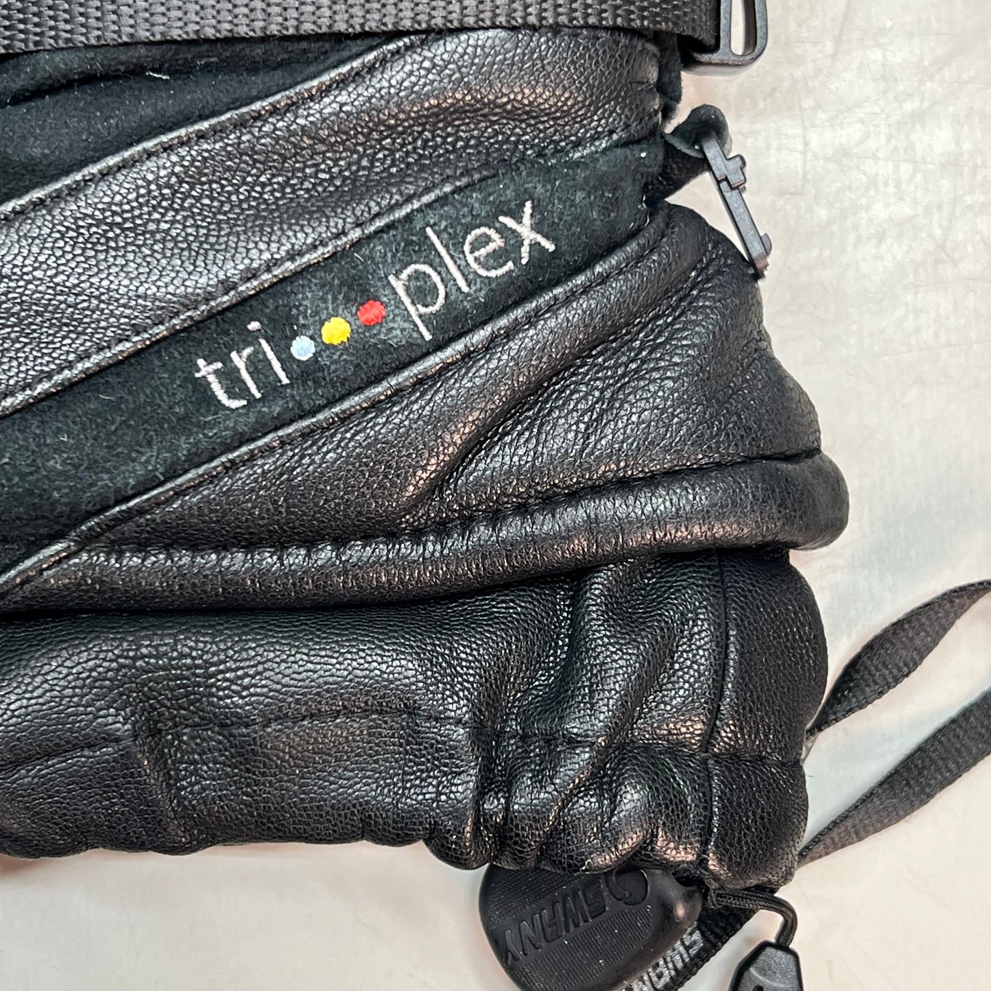SWANY Gloves X-Cell Tri-Plex Insulation Leather Shield Men's Sz L Black (Used)
