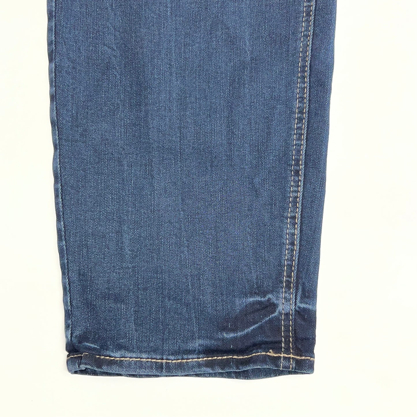 SILVER JEANS CO Suki Curvy Mid Rise Straight Leg Women's Sz 18/33 Indigo W93413EDB359