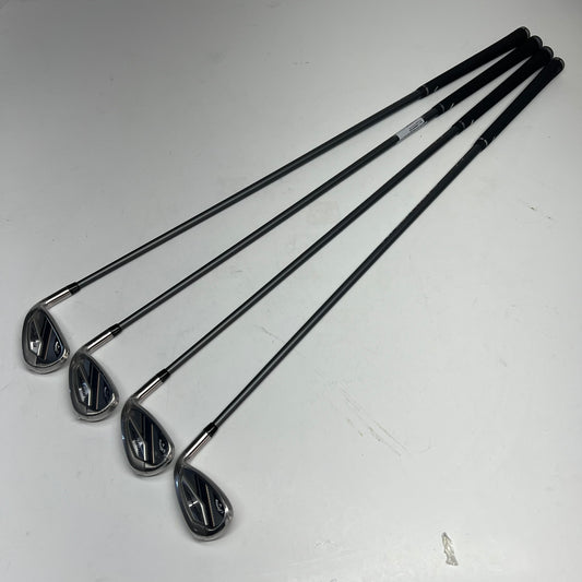 CALLAWAY (SET OF 4) Catalyst 65 5.5 Shaft & Grip W/ Maverick Irons 7,8,9 & P
