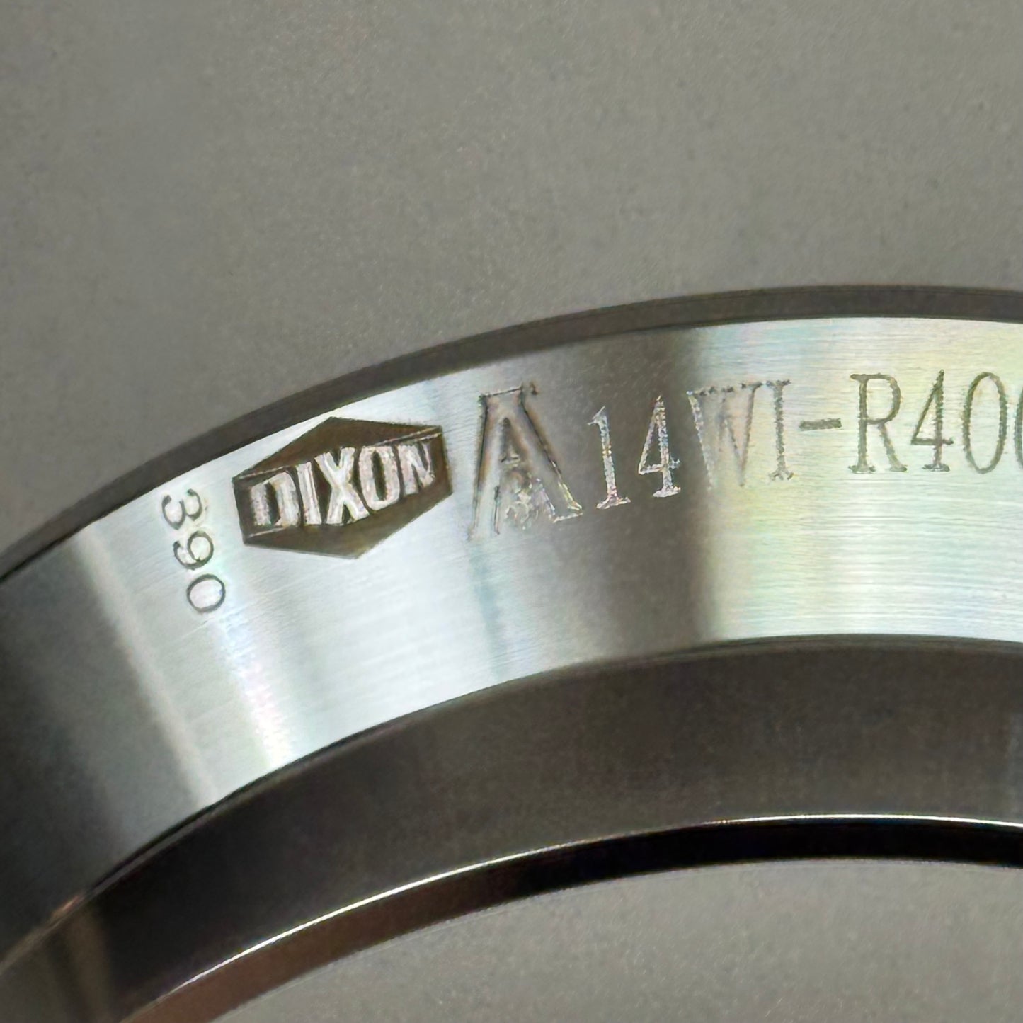DIXON (1) Dixon Valve 316l Sanitary Male I-line Short Weld Ferrule -  4" Tube OD Stainless Steel