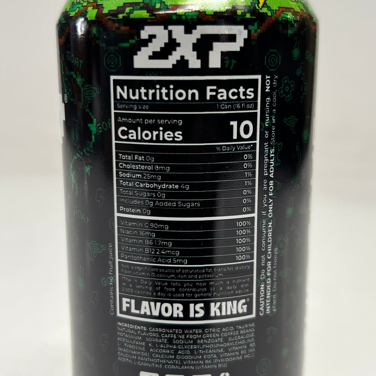 ZA@ APPLE POP (12 PACK) 2XP Energy Drink 16 fl oz. BB 07/28