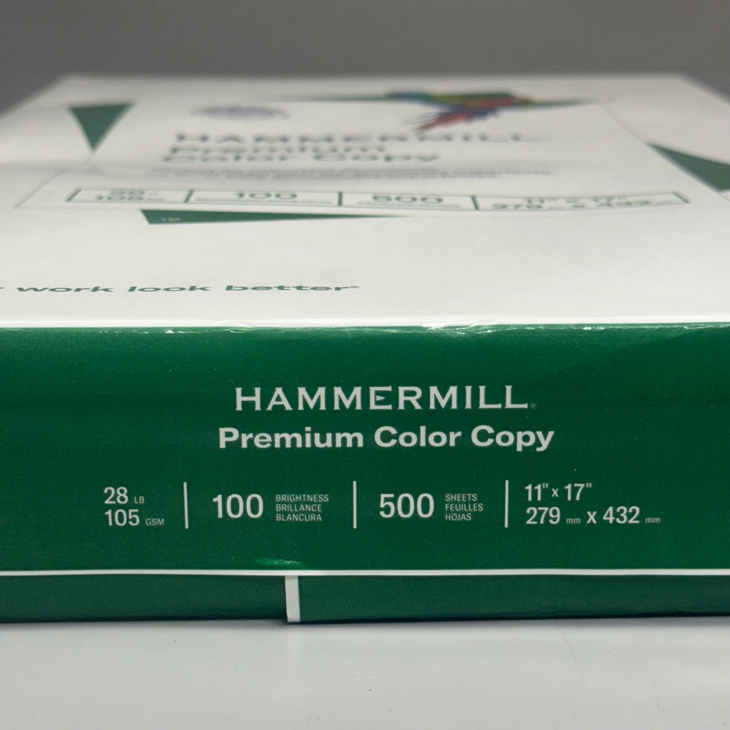 HAMMERMILL (500 SHEETS) Premium Color Copy Paper  Size: 11”x17” Model: 102500R