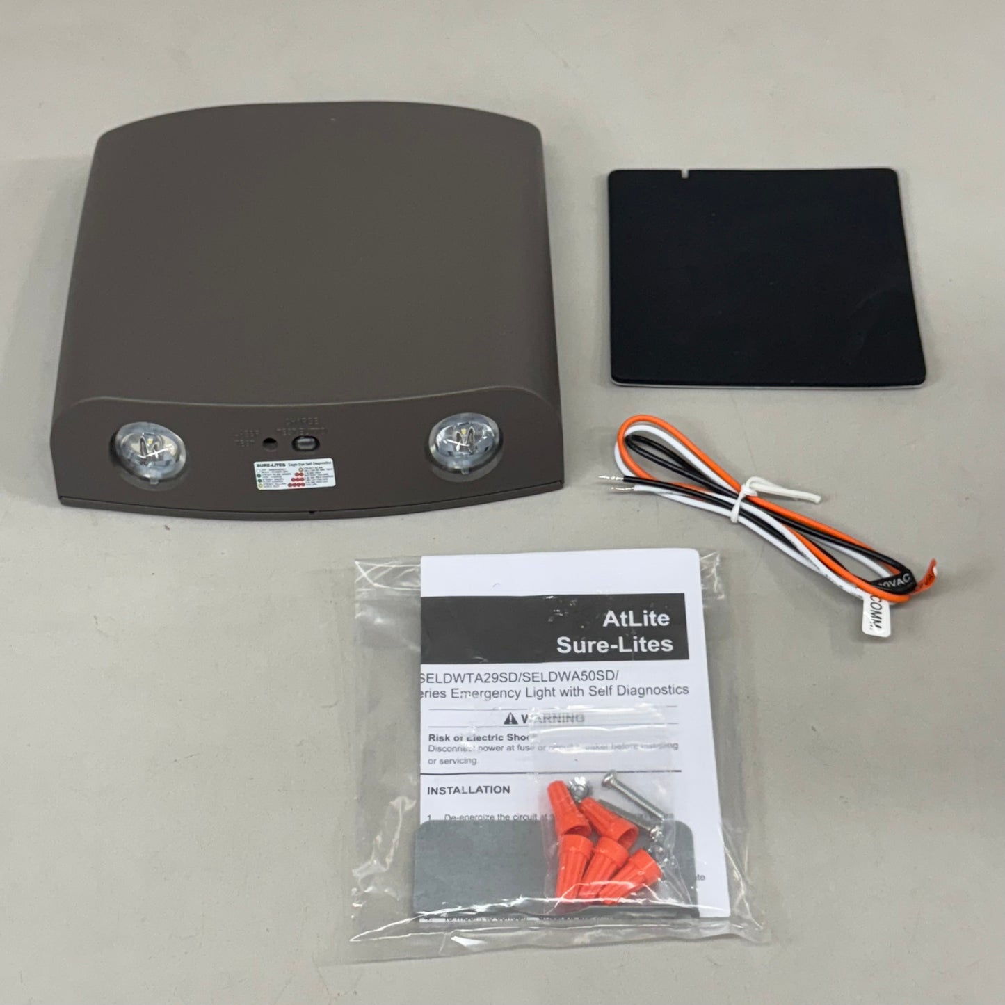 COOPER Lighting Solution Sure-Lites Sealed Nickel Cadmium Battery Black 13017173