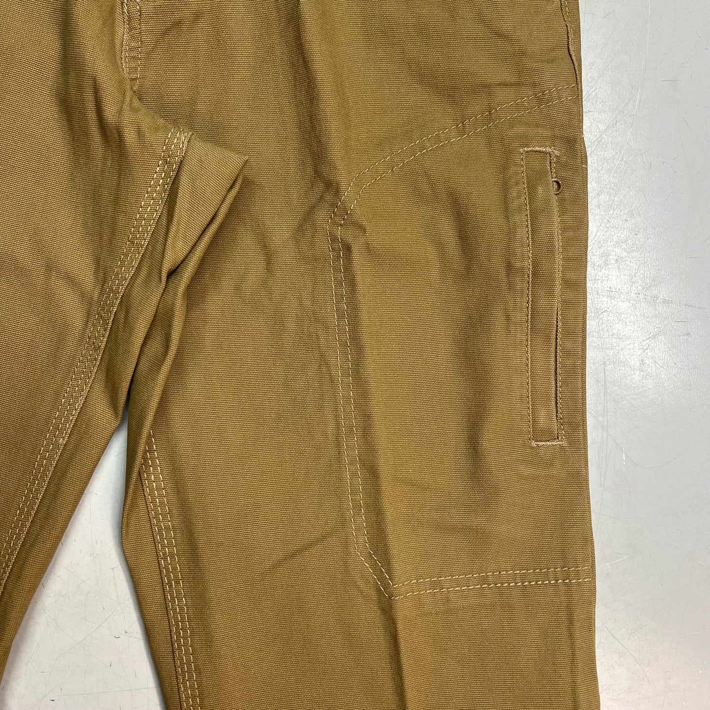 NOBLE OUTFITTERS Tug Free Utility Stretch Canvas Work Pant Women's Sz 12 Coyote