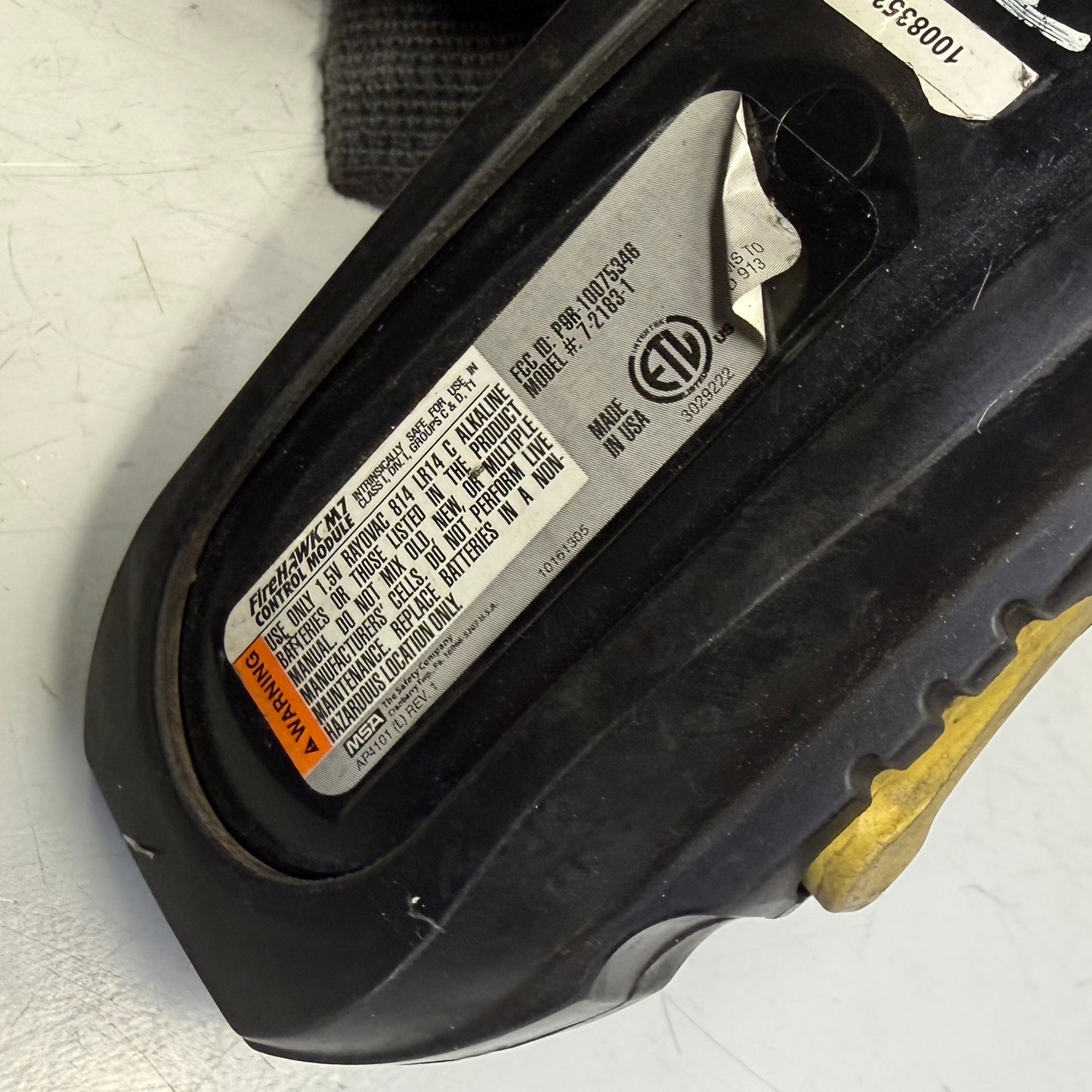 Z@ MSA (*PARTS ONLY*) FireHawk M7 SCBA Air Pack W/ Tank Firefighter Gear (AS-IS)