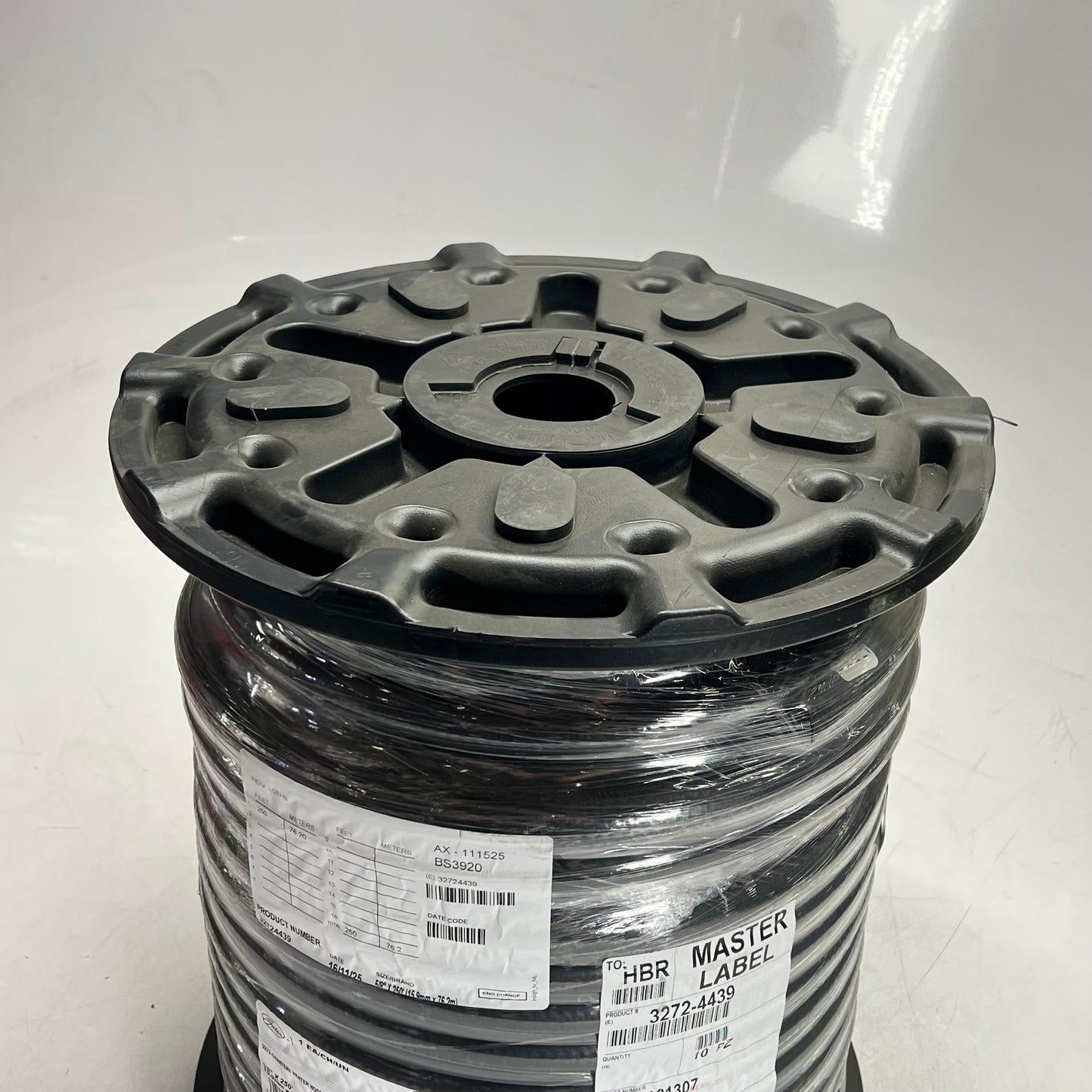GATES Cheater Heater Hose -40°f To +257°f Temp Range 5/8" X 250' Black 3272