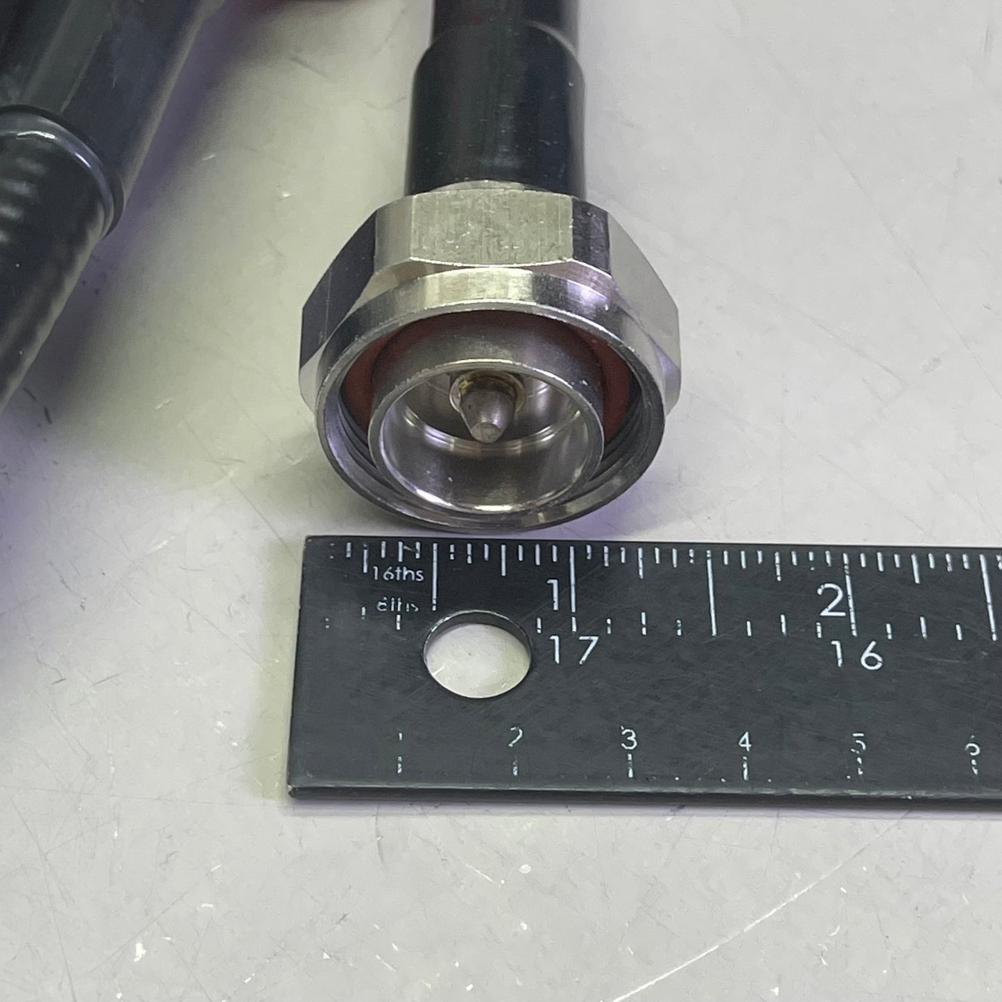 ANDREW SOLUTIONS Coaxial Cable 30 ft Black F4A-DMDM-30-P