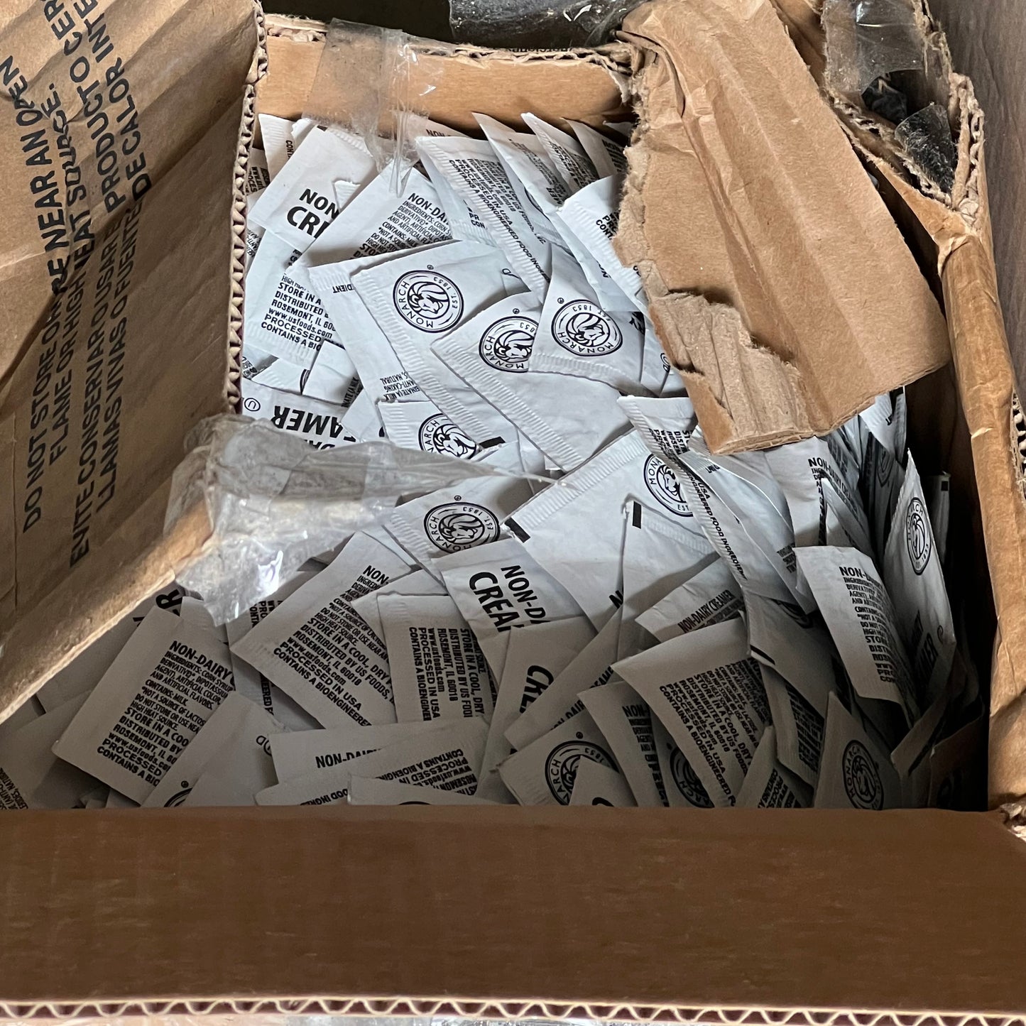 ZA@ Pallet of MIXED Furnace Filters, Books, Hardware, Individually Packaged Creamer Packets & More!!! (AS-IS)