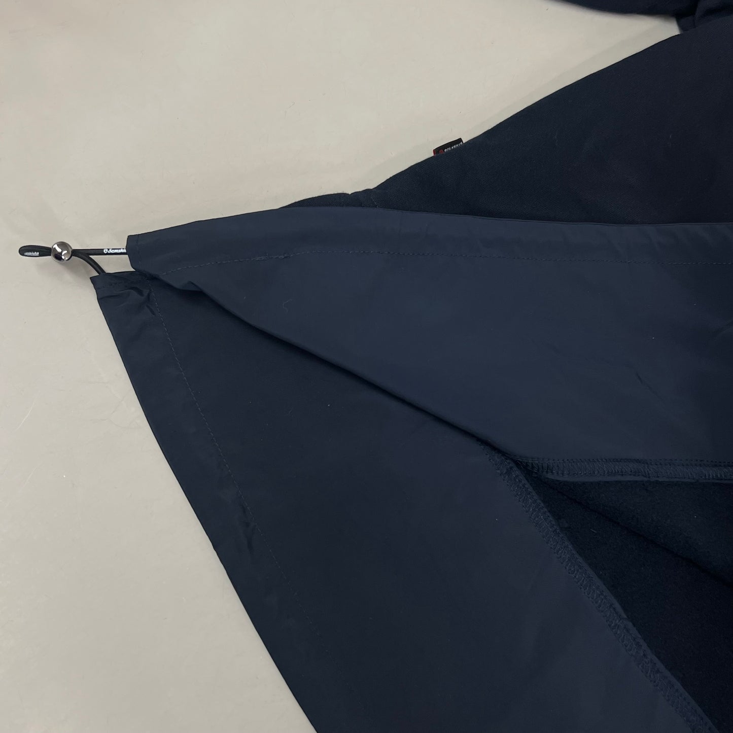 SAMSHIELD Luna Equestrian Quarter Zip Up Long Sleeve Shirt Women's Sz S Navy