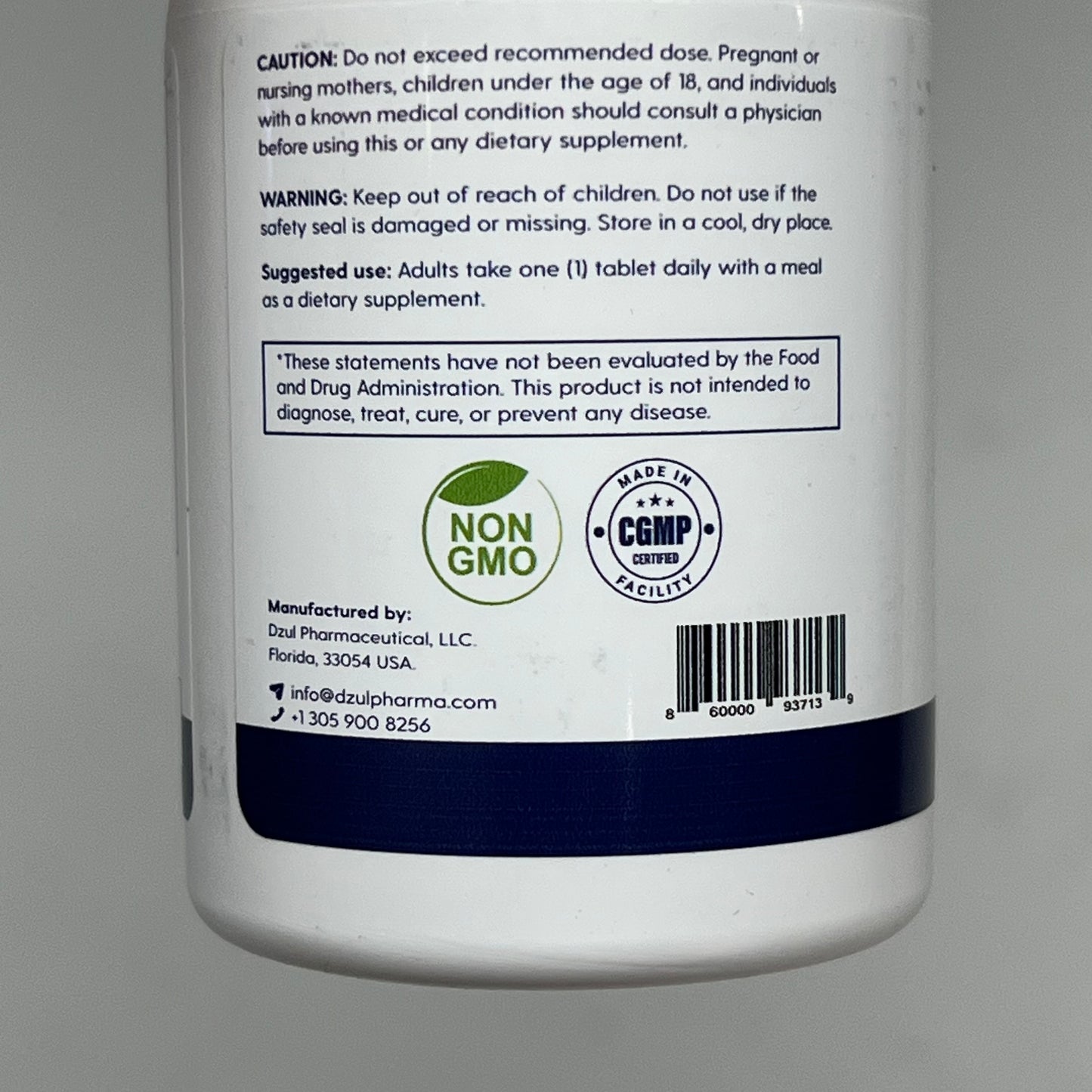 ZA@ DZUL (5 PACK) Vitamin B Complex Heart & Nervous System Health 100 Tablets