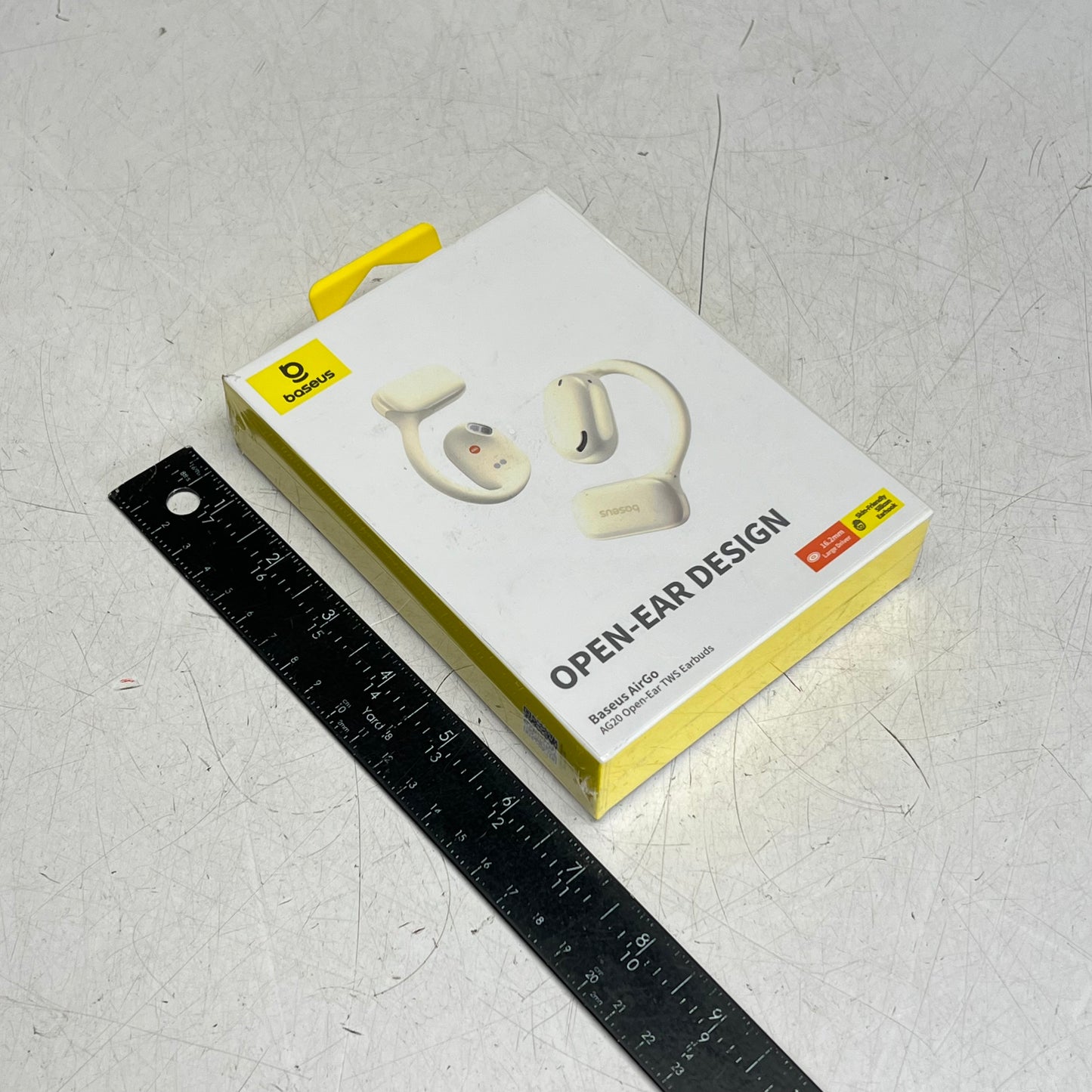 BASEUS Airgo Open-ear Earbuds Behind The Ear Mount 16.2mm Emitter Pearl AG20