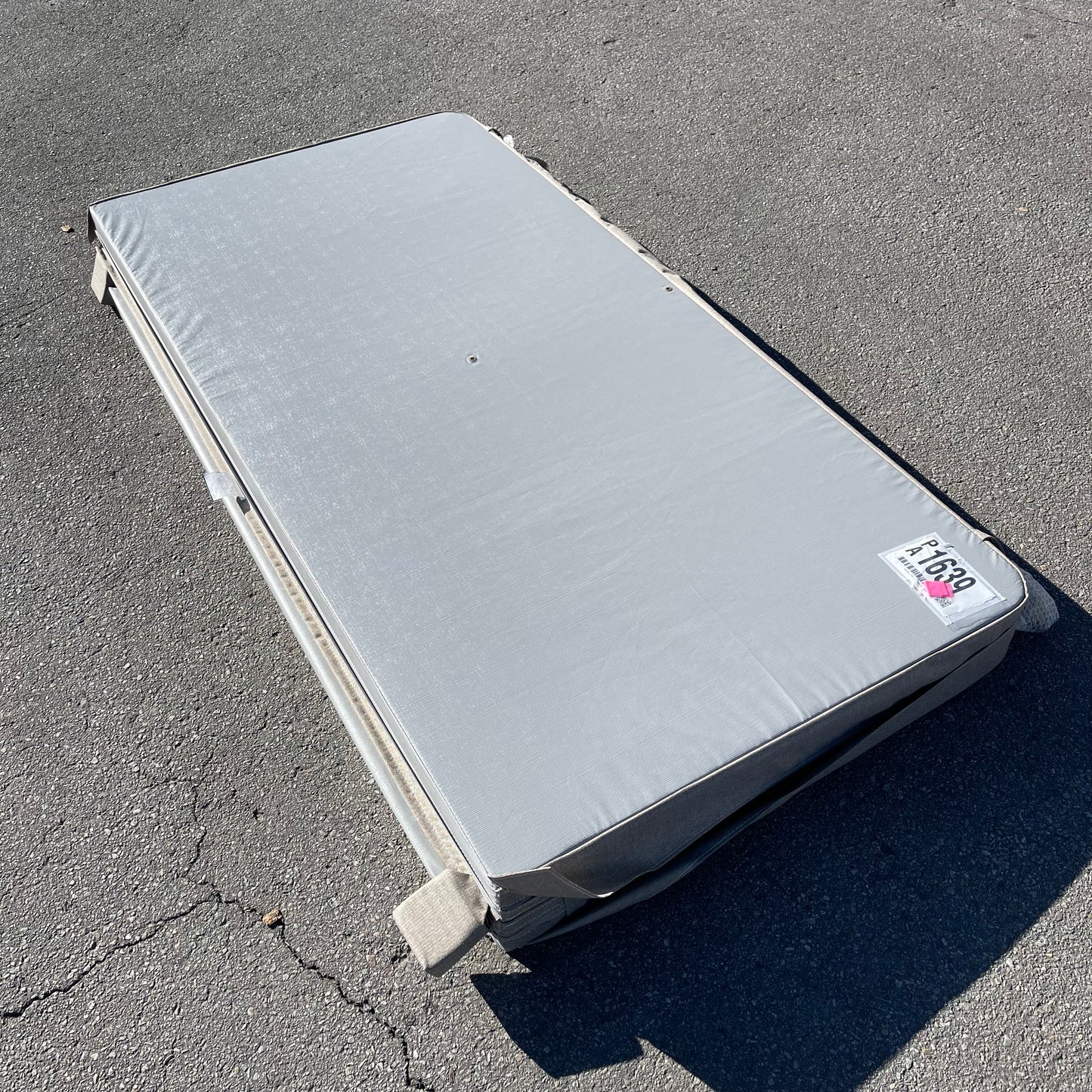 ZA@ Pallet of HOTSPRING Spa Cover 99”x91” Grey 1931716C-305 (AS-IS)