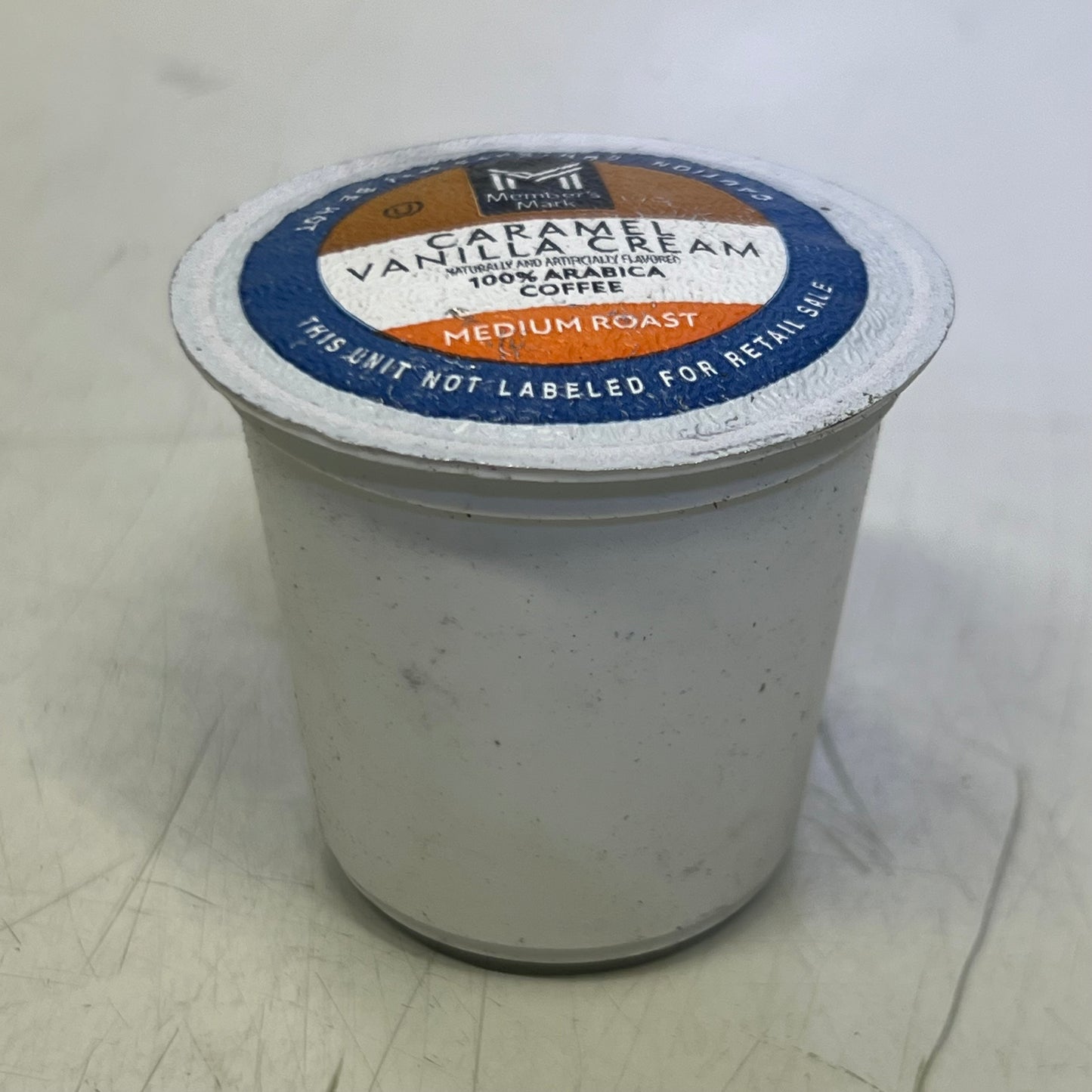 MEMBER'S MARK (80 PACK) Medium Roast Coffee Pods, Caramel Vanilla Cream 0.35 oz. BB 03/26