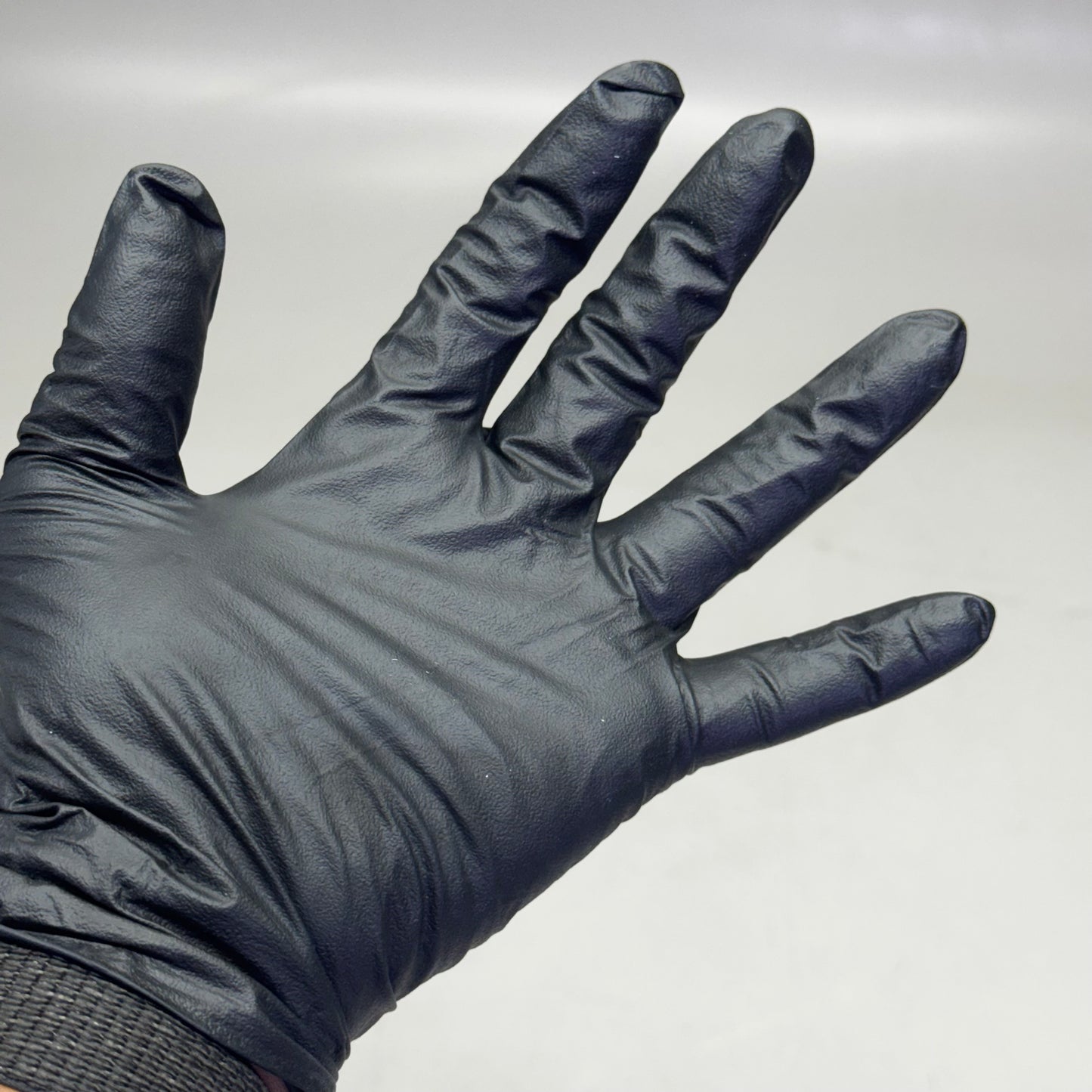 RAVEN (200 Gloves) Powder Free Nitrile Examination Gloves S Black 66516