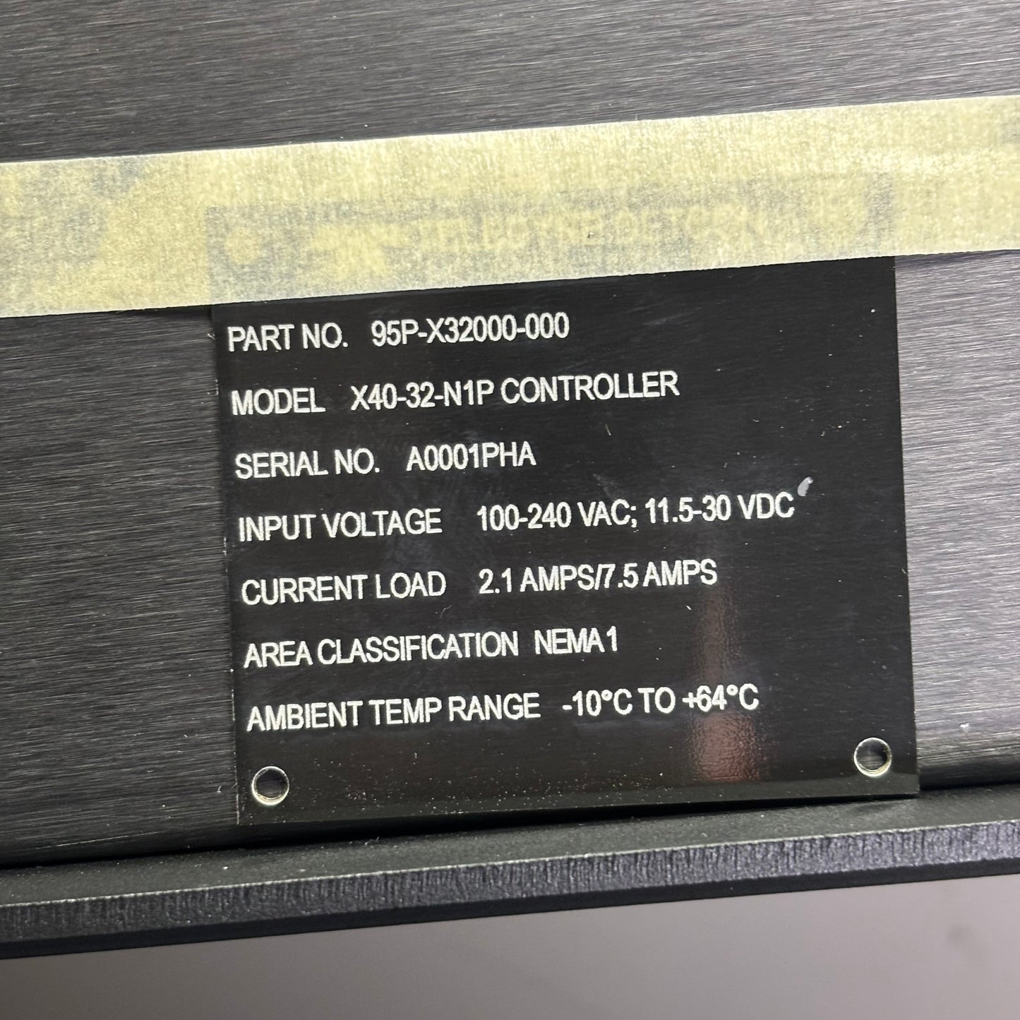 DETCON INC. Integrated Alarm & Control System X40-32-N1P CONTROLLER