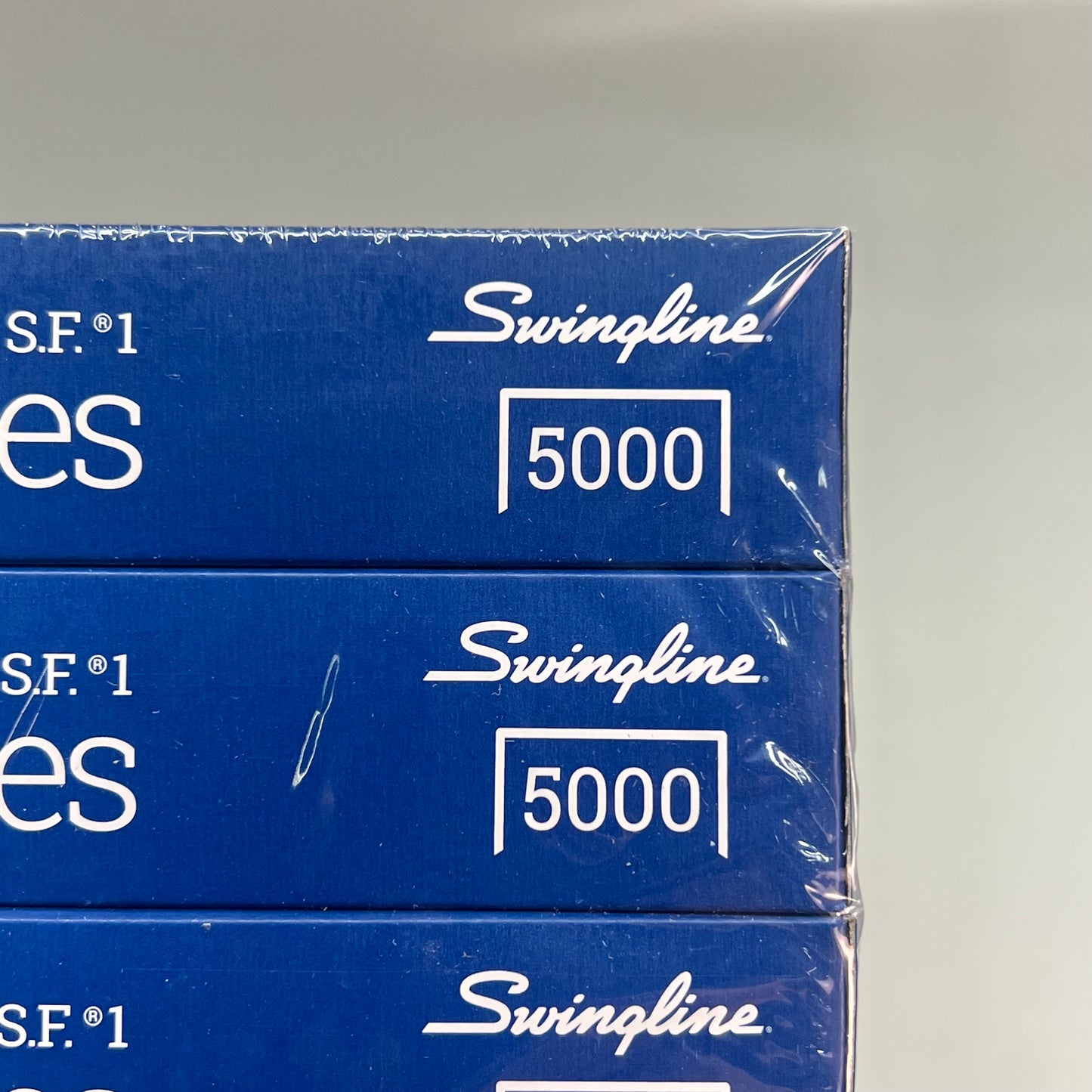 SWINGLINE (5 PACK, 5000 EACH) Standard 1/4" Length Staples Full Strip S7035101S